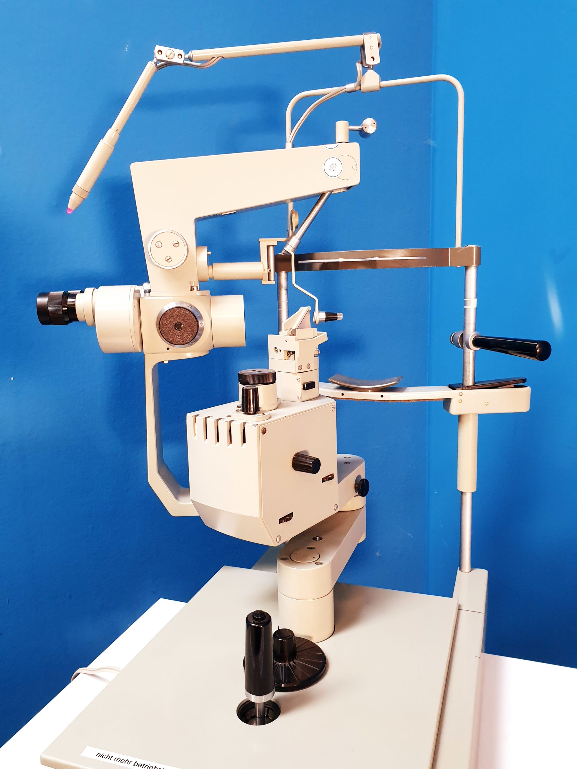 Carl Zeiss 91.14 – 15.08 – 86582 Spaltlampe auf Tisch thumbnail 2