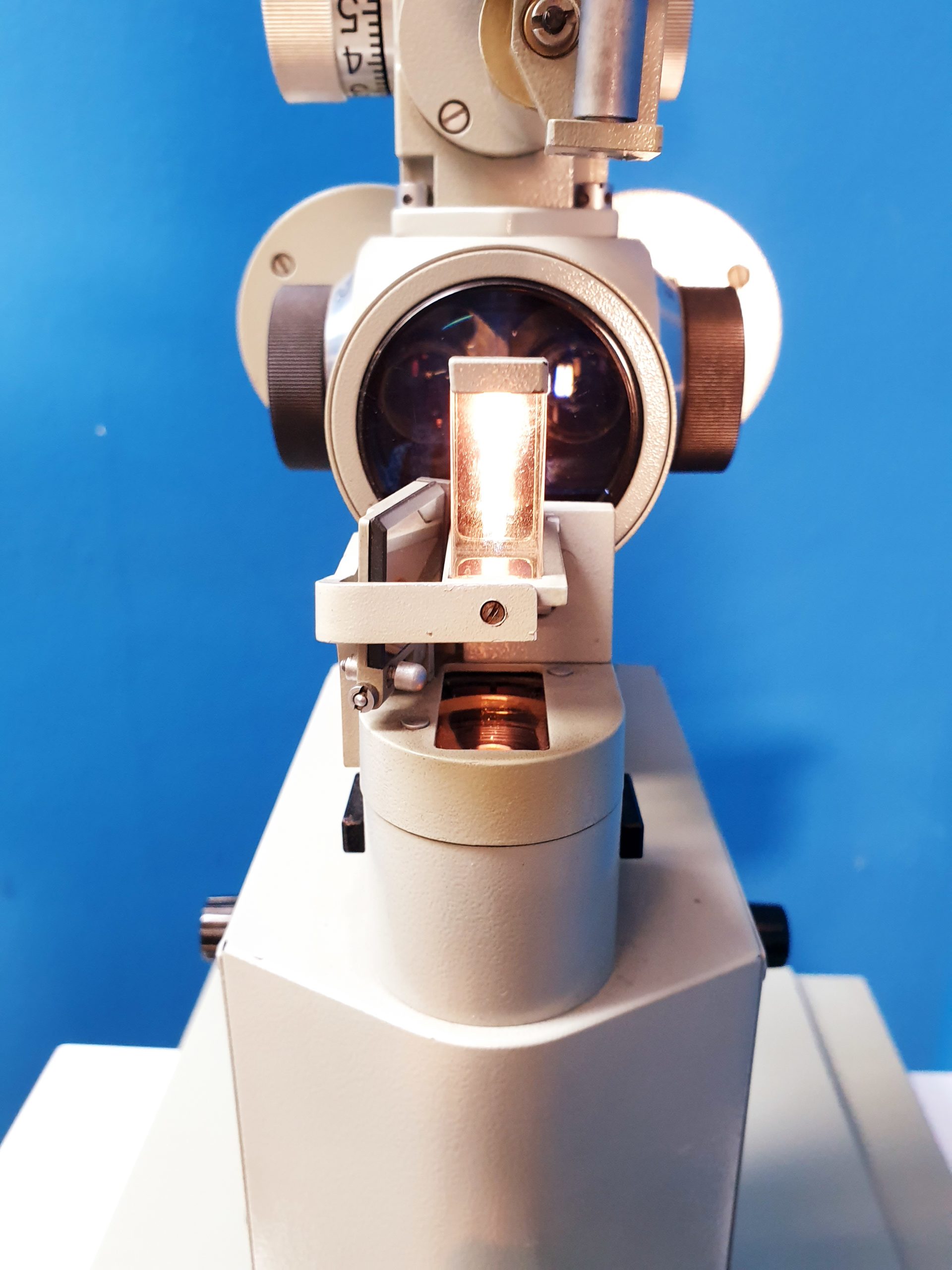 Carl Zeiss 91.14 – 15.08 – 86582 Spaltlampe auf Tisch thumbnail 5