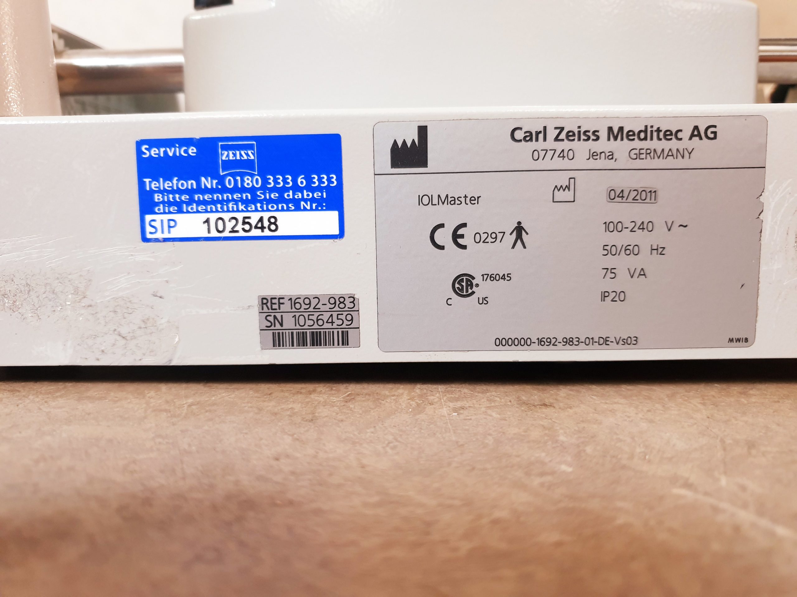 Zeiss IOL Master 500 thumbnail 7