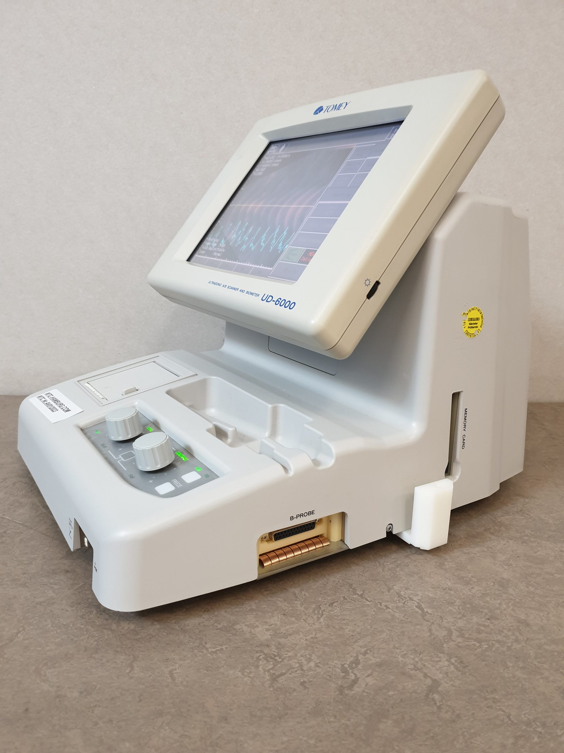 TOMEY UD-6000 Ultrasound Ultrasonic AB Scanner and Biometer thumbnail 12