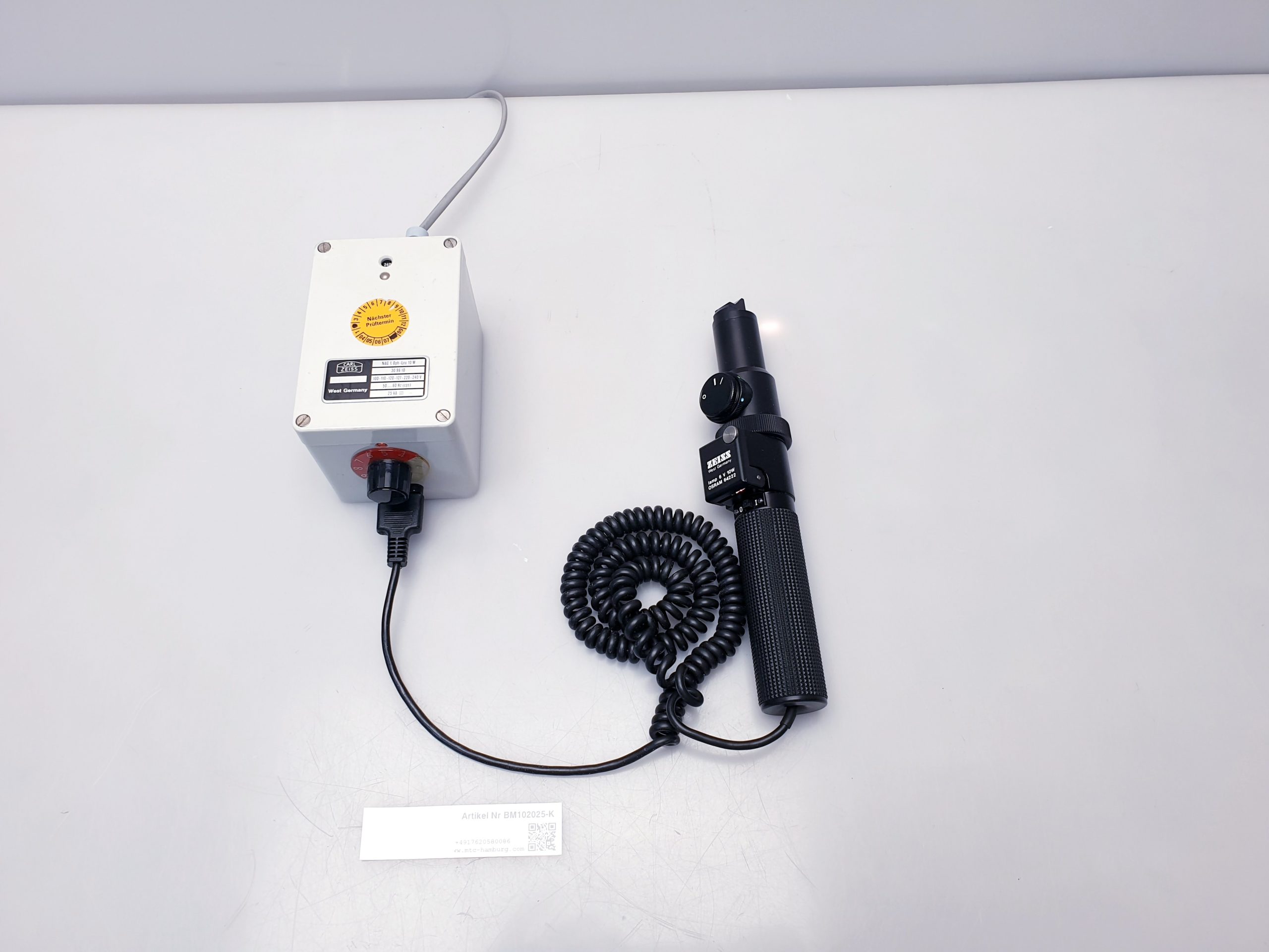 OSRAM 64222 – lamp 6v 10W + Carl Zeiss NAG f. Oph-leu 10W thumbnail 2
