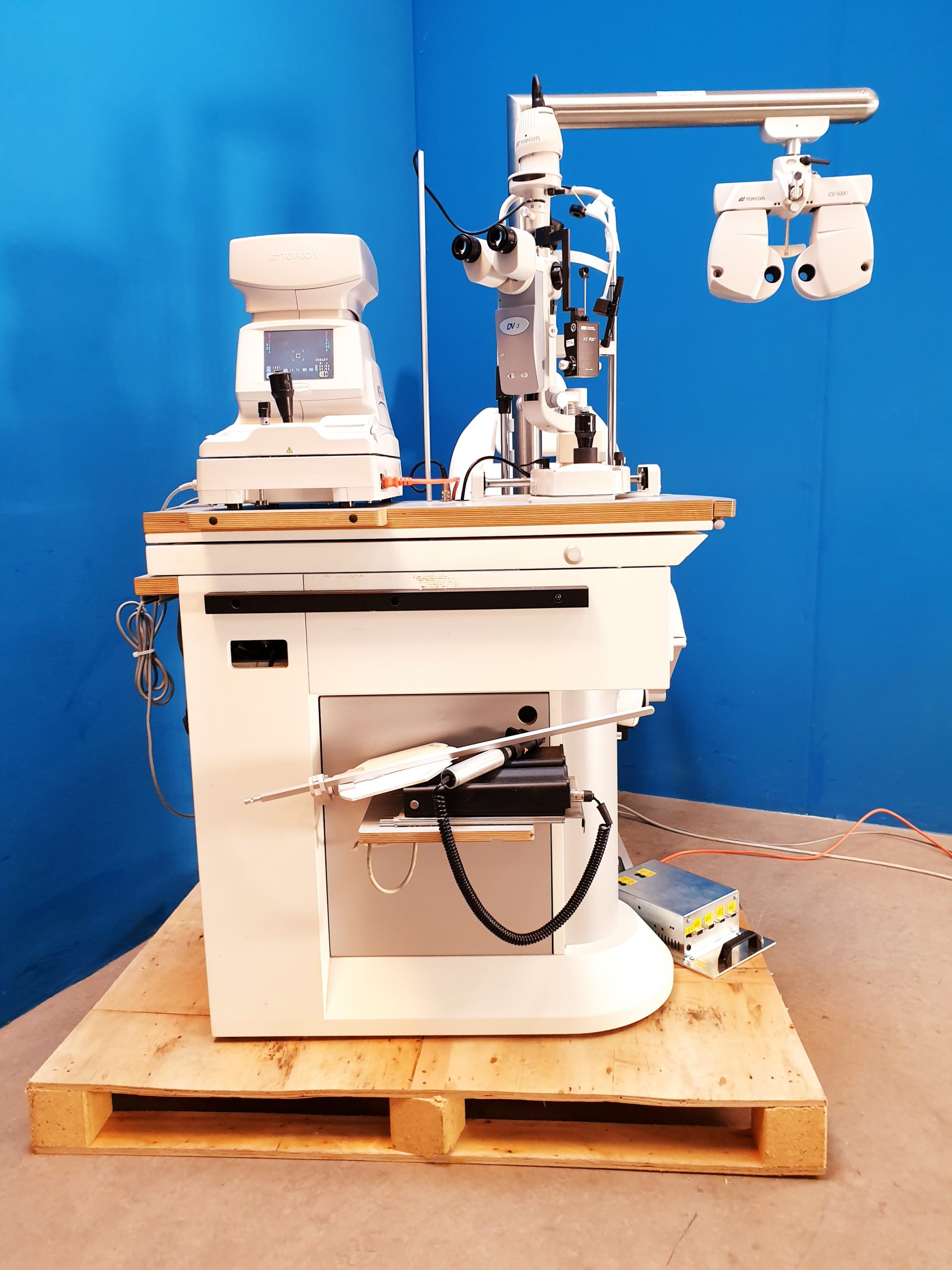 Topcon Ophtalmologische Einheit : SL-D7 + kr-8900 + CV-5000 + KB-50 + Haag Streit AT 900 + …. thumbnail 8