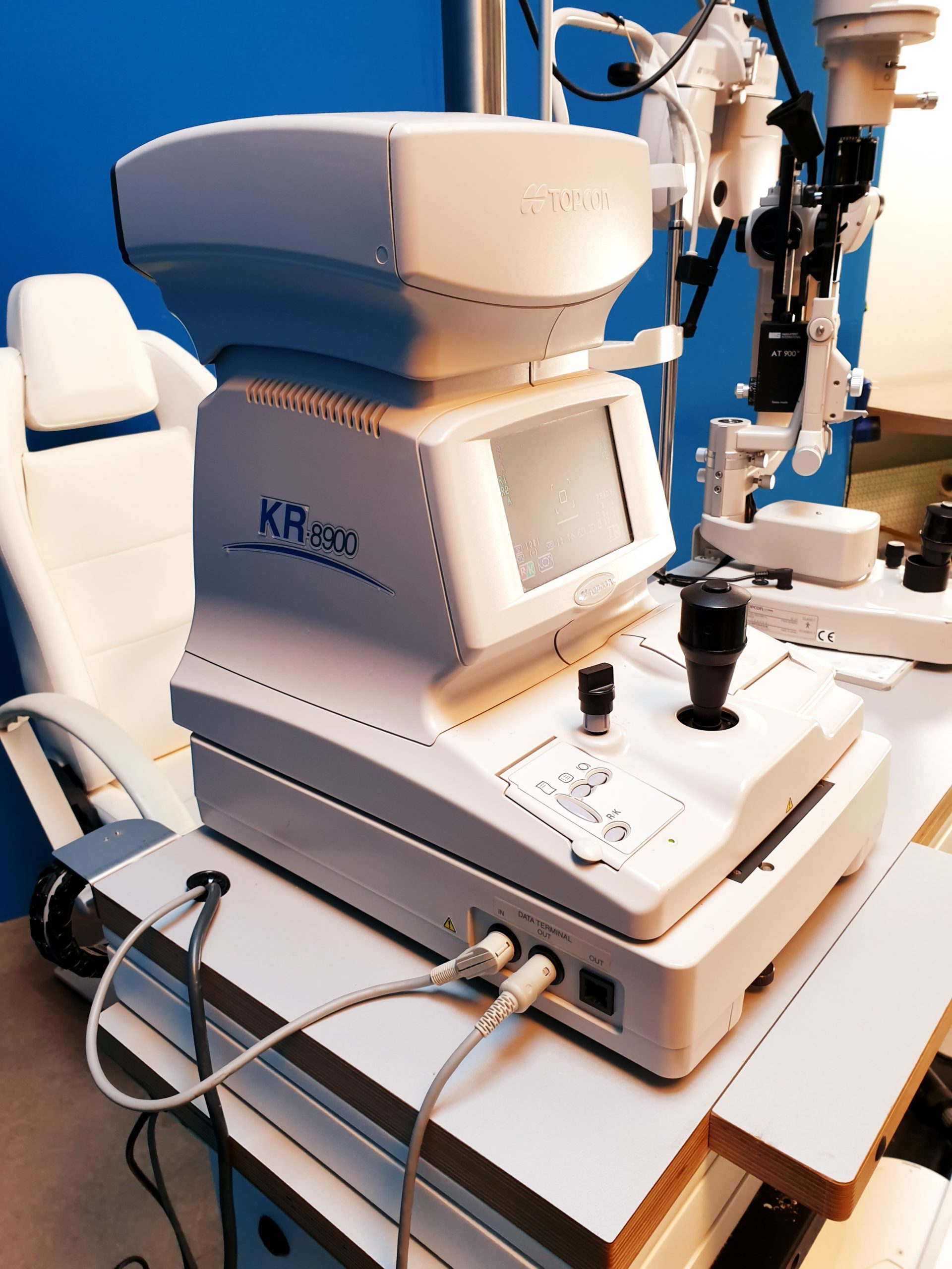 Topcon Ophtalmologische Einheit : SL-D7 + kr-8900 + CV-5000 + KB-50 + Haag Streit AT 900 + …. thumbnail 21