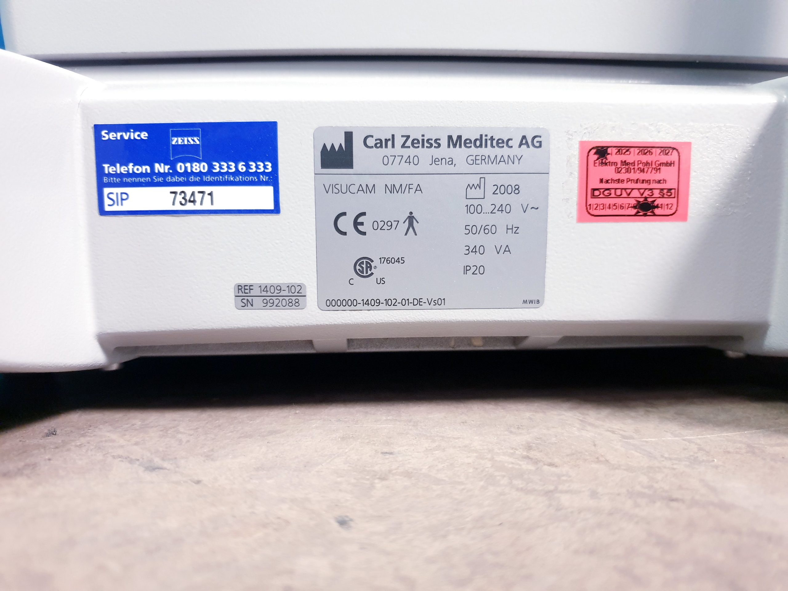Carl zeiss Visucam NM FM Funduskamera thumbnail 14