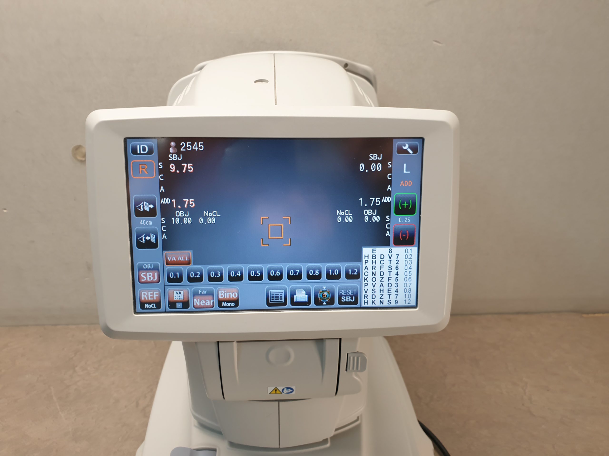 Topcon KR-800 S // KR-800S Autorefraktometer – Keratometer thumbnail 2