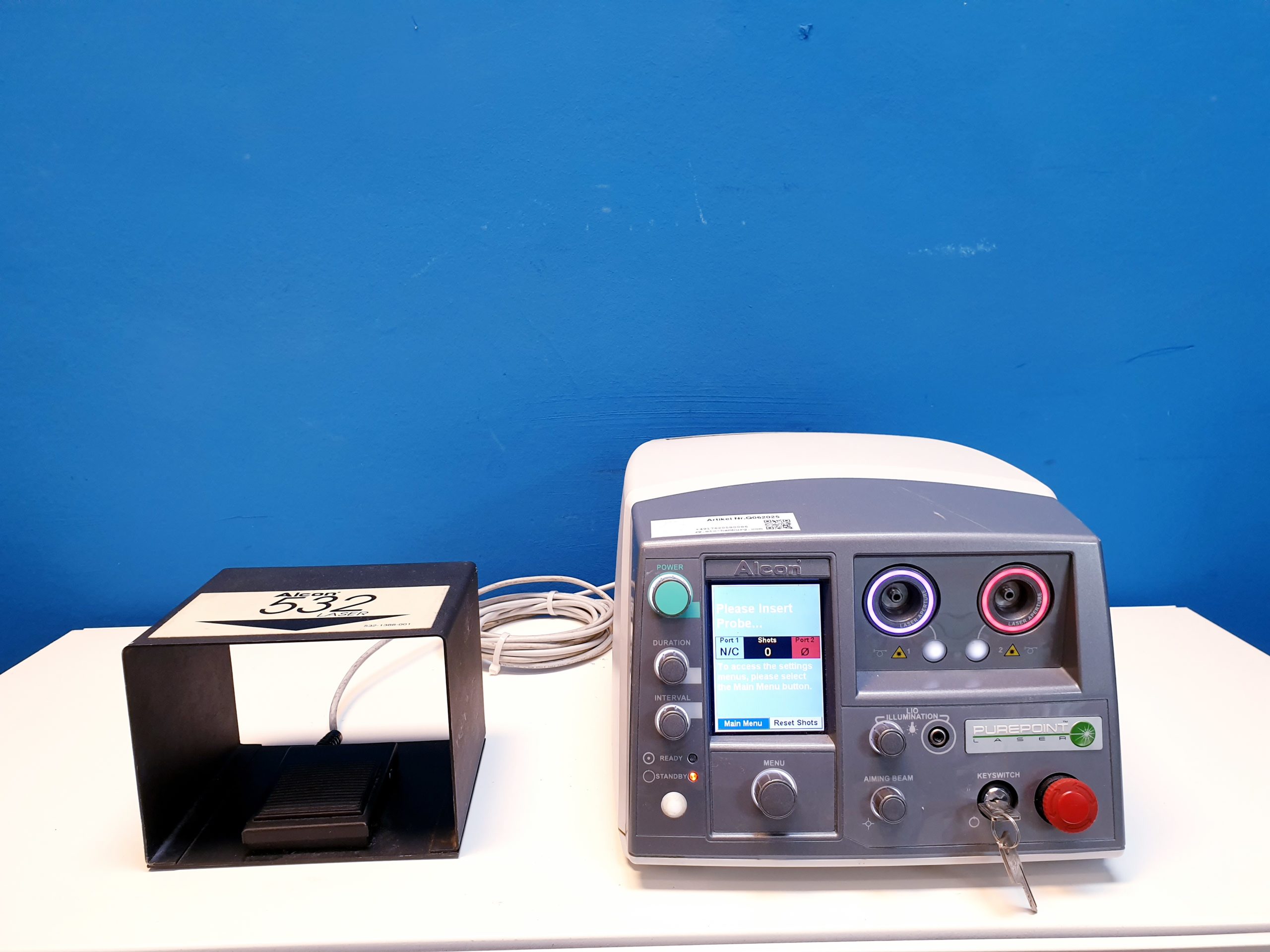 Alcon Purepoint Laser Photocoagulator 8065750597 — image 1 of 1