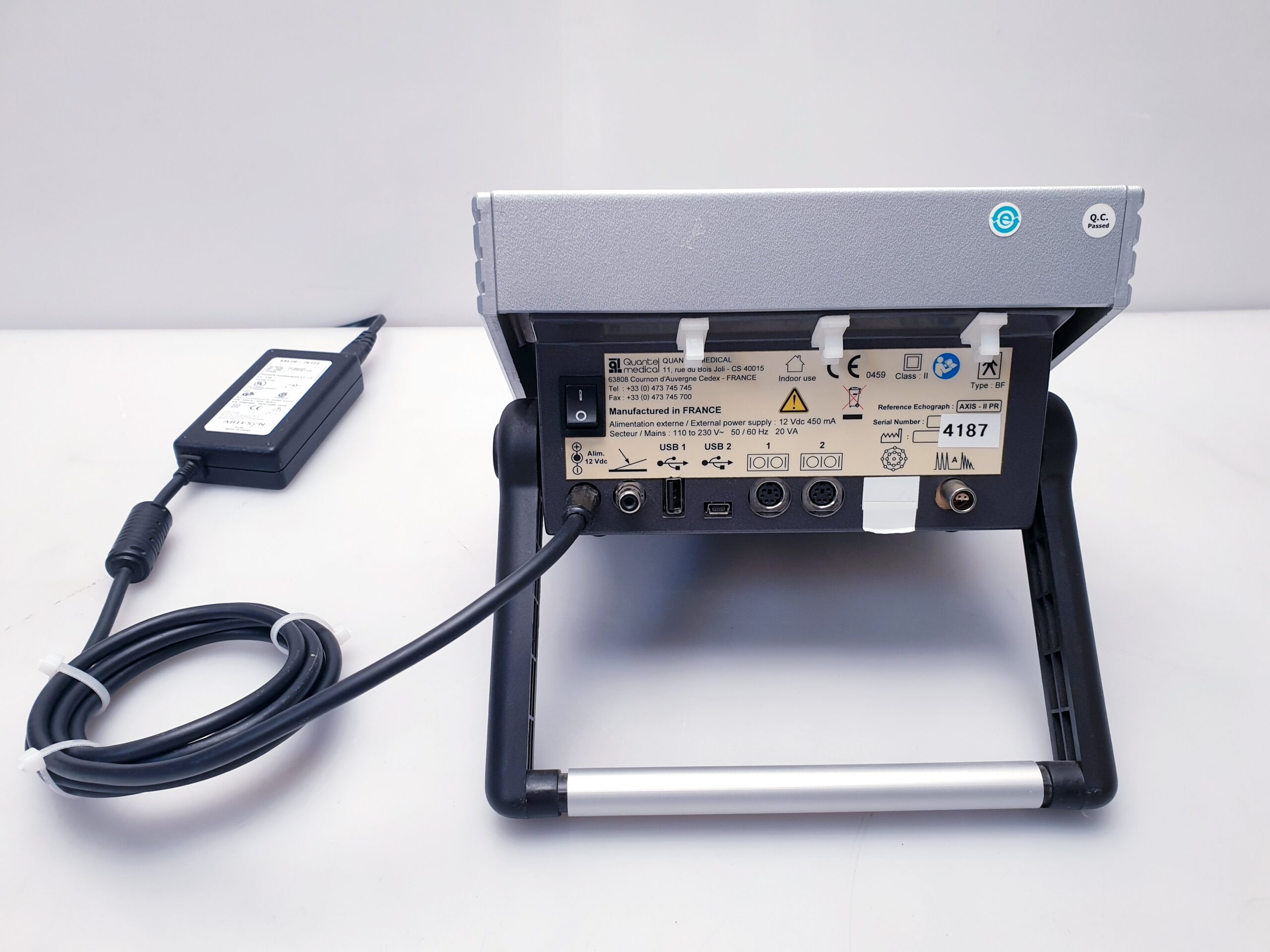 Quantel Medical Axis-II PR Ultraschall A-Scan Biometer thumbnail 8