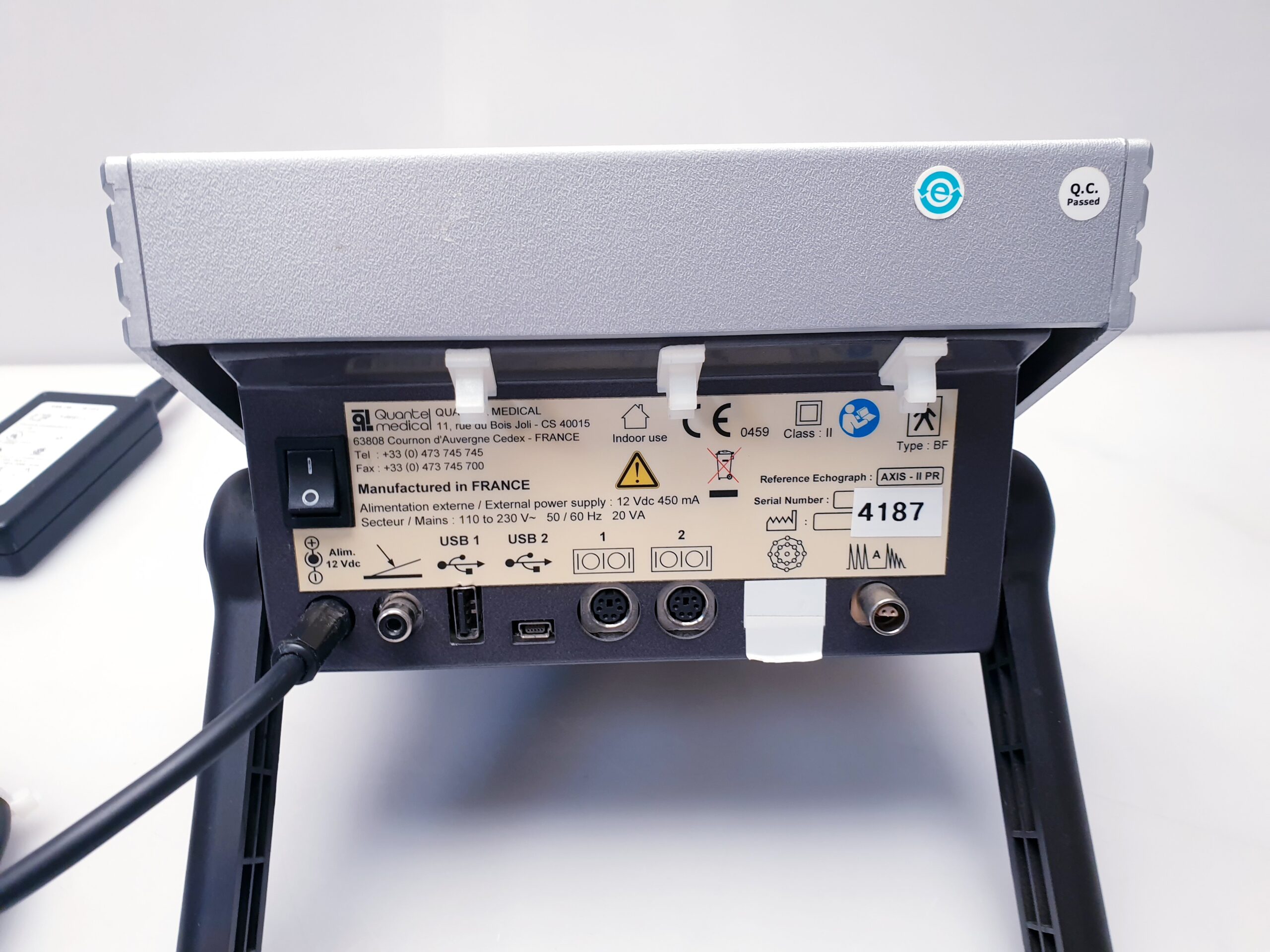 Quantel Medical Axis-II PR Ultraschall A-Scan Biometer thumbnail 9