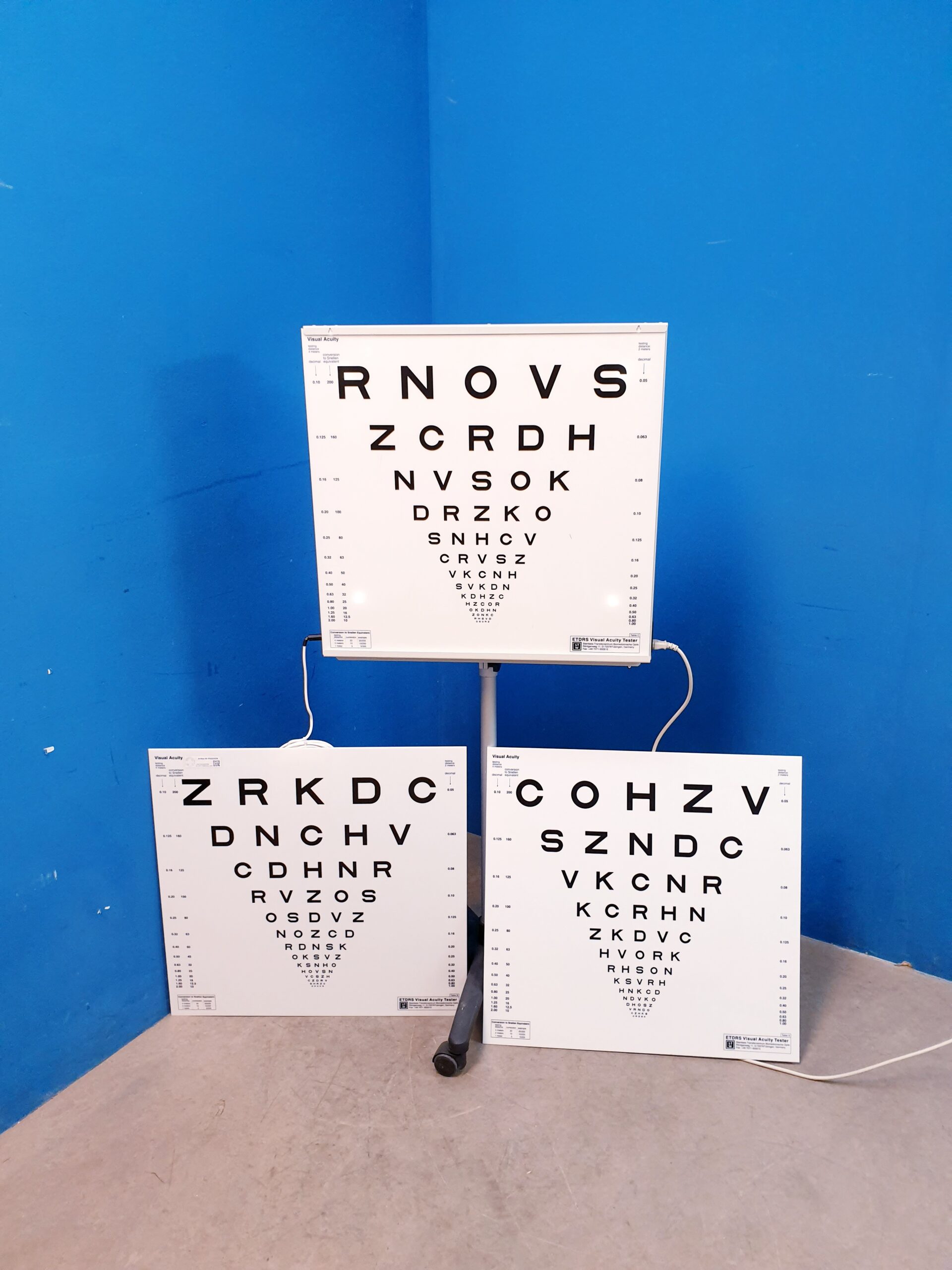 ETDRS-Sehtafel zur präzisen Messung der Sehschärfe — image 1 of 8