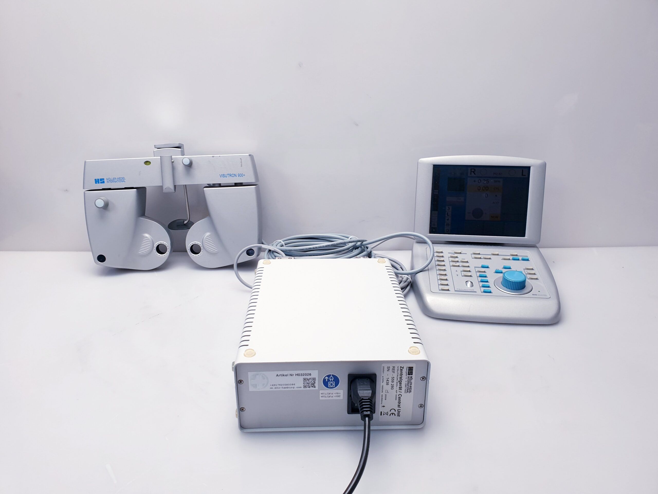 Haag Streit Visutron 900+ 559 100 + 5590 280 Zentralgerät + 559 204 – — image 1 of 15