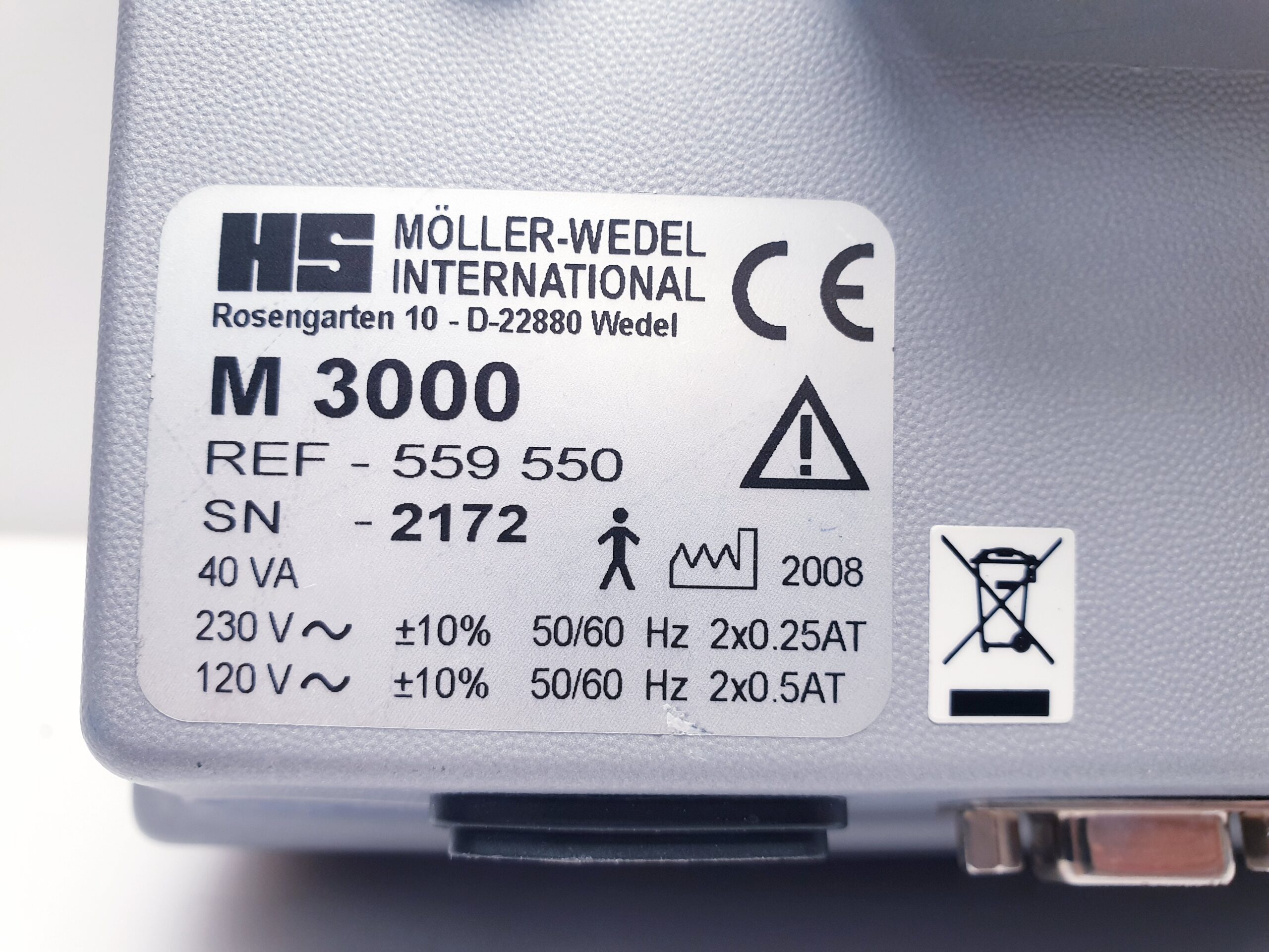 Möller Wedel M 3000 M2000 – Sehzeichenprojektor mit Remote thumbnail 9
