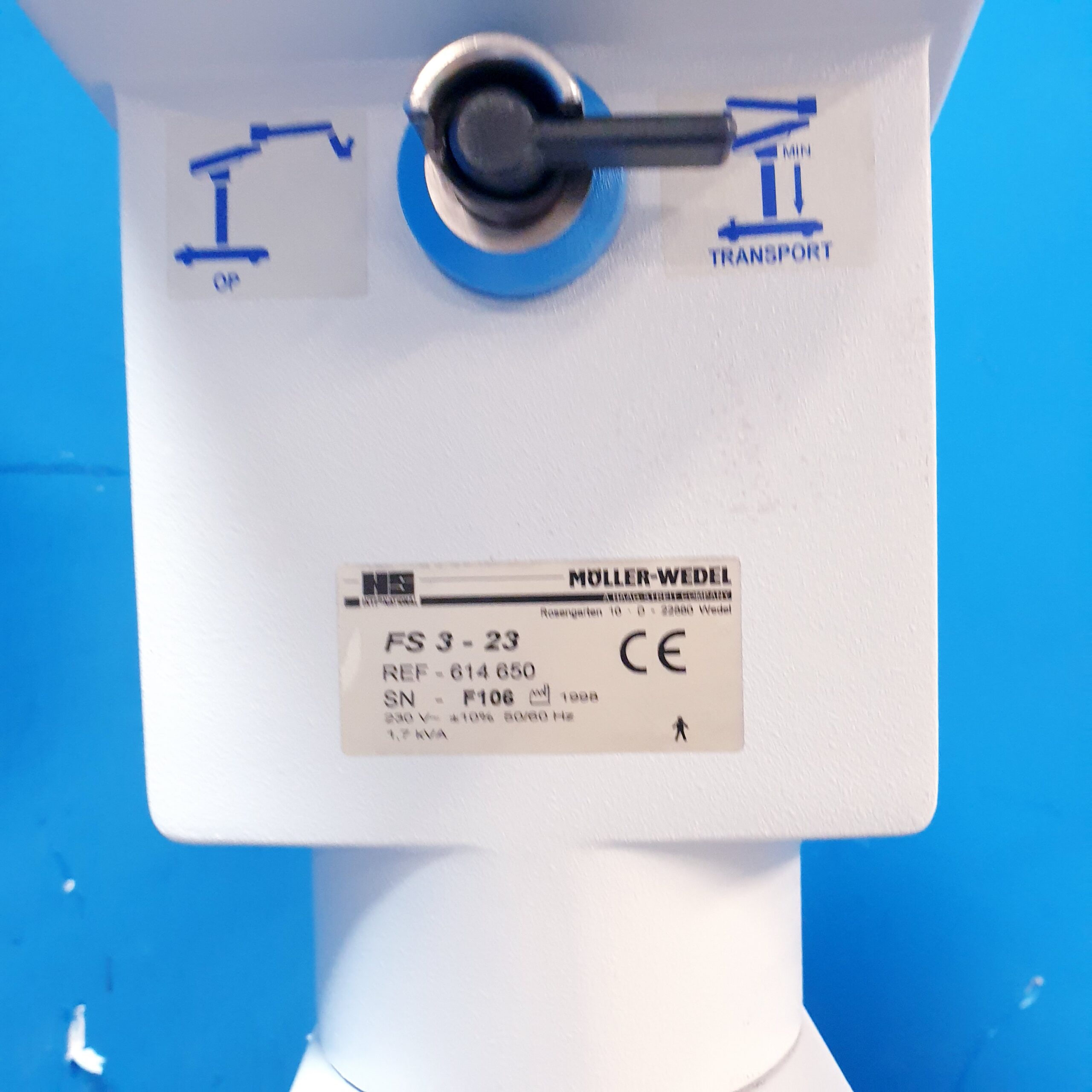 Möller Wedel VM 900, 656 116 Operationsmikroskop + FS3‑23, 614 650 Stativ thumbnail 3