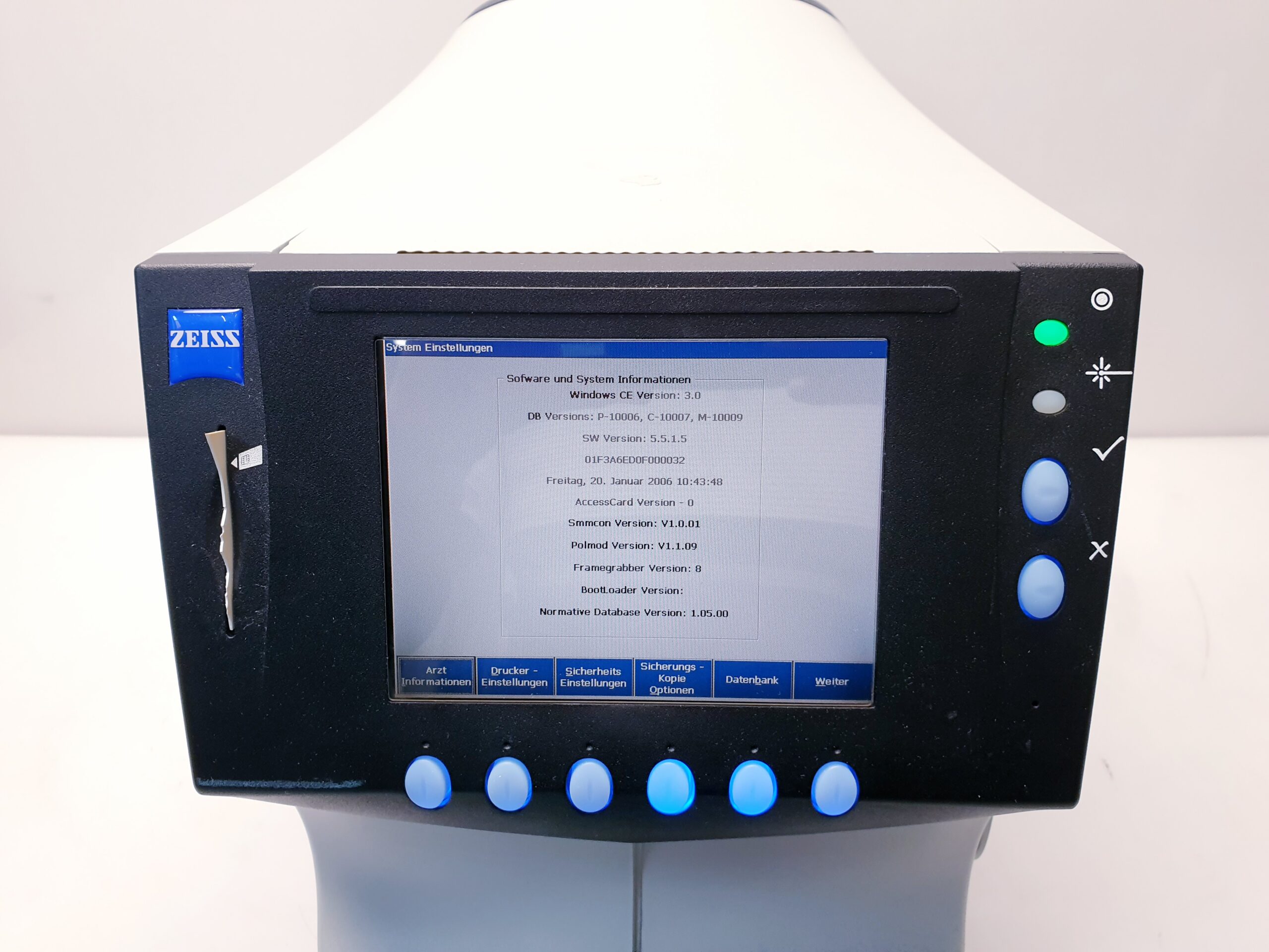 Zeiss GDx VCC Laser Gerät für die Ophtalmologie thumbnail 9