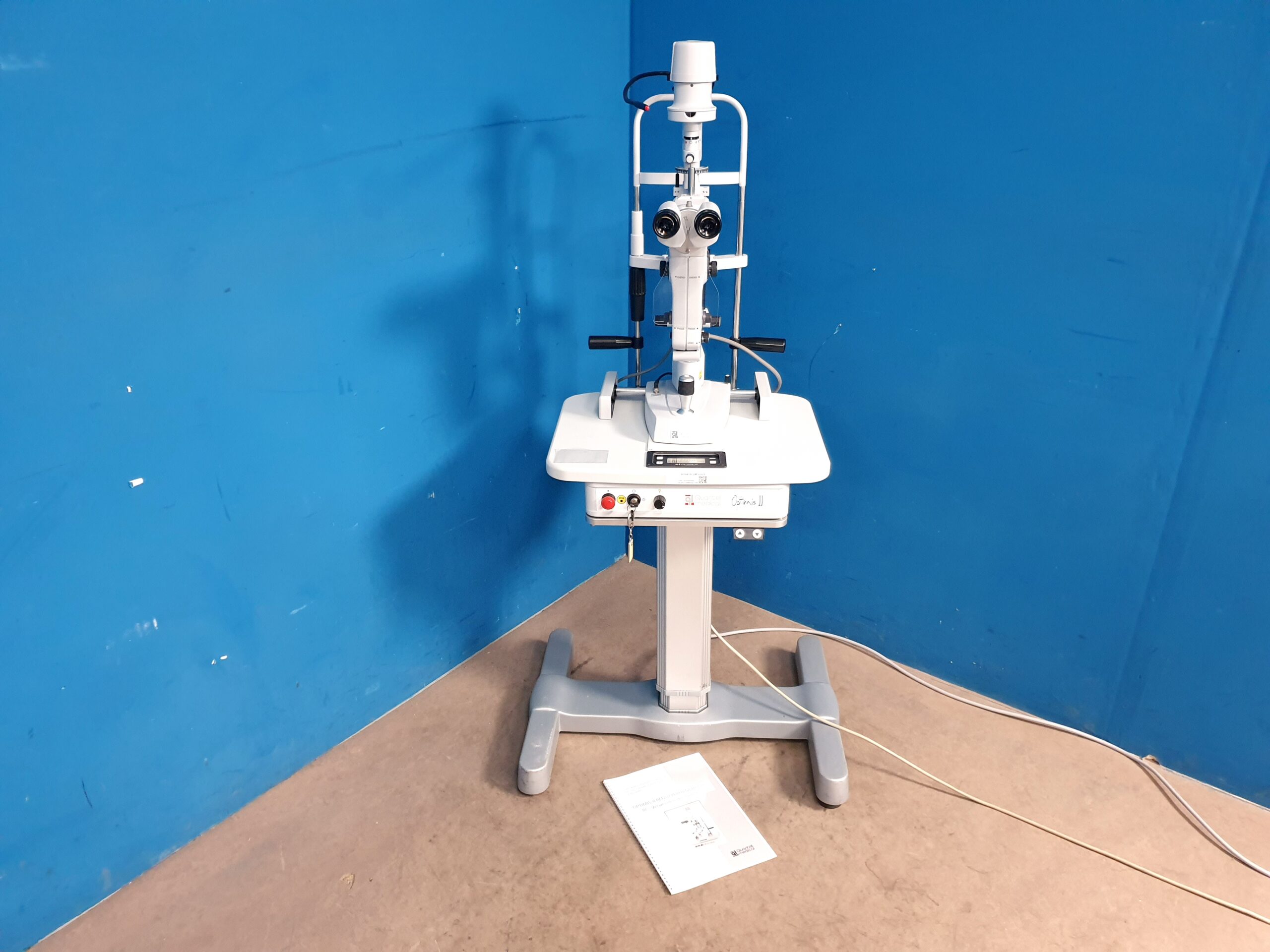 Optimis II YAG-Laser Nd (YAG)-Laser Optimis II YAG-Laser Quantel Medical Optimis II ophthalmologische Laser-Spaltlampe, — image 1 of 16