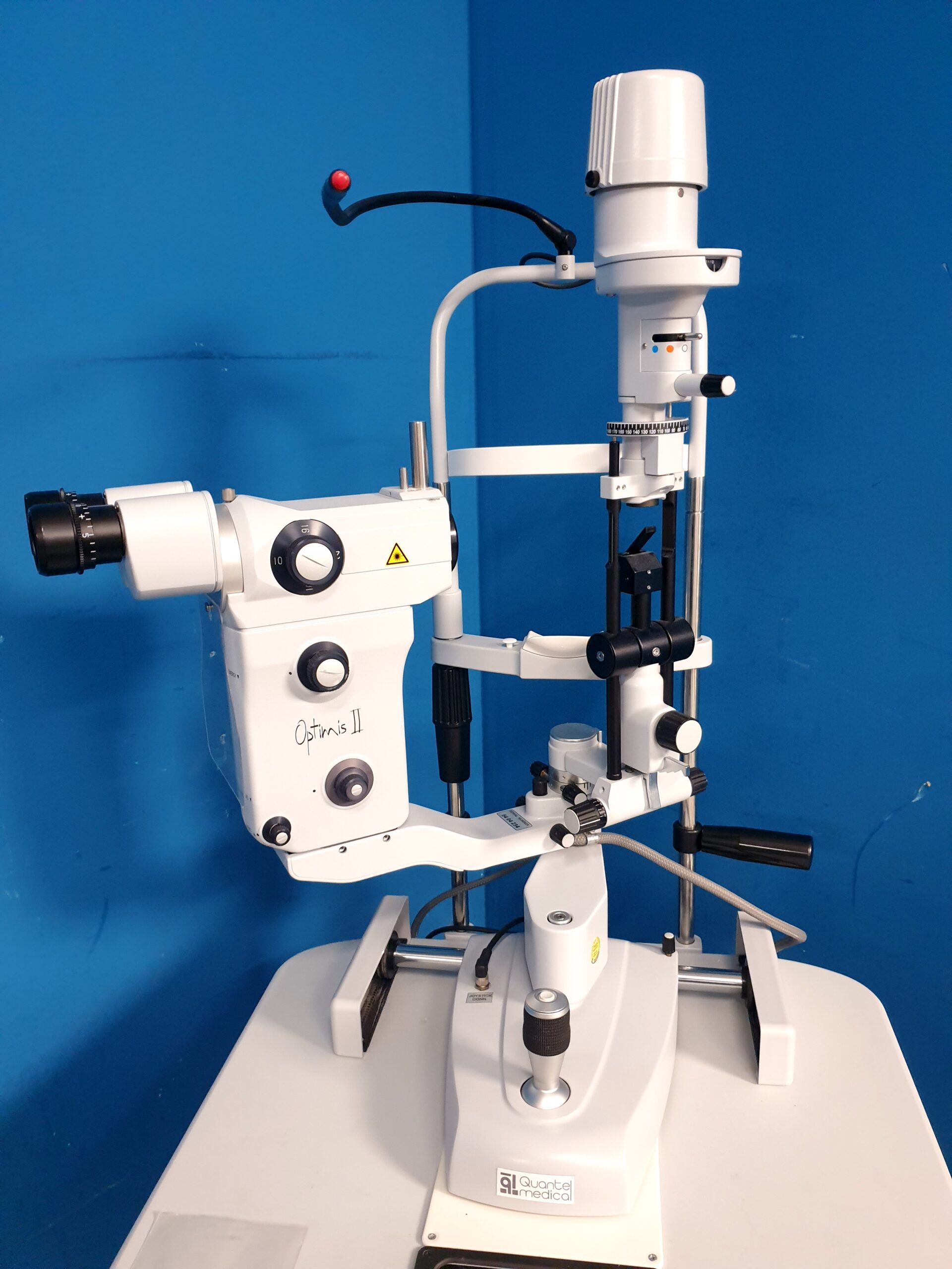 Optimis II YAG-Laser Nd (YAG)-Laser Optimis II YAG-Laser Quantel Medical Optimis II ophthalmologische Laser-Spaltlampe, thumbnail 7