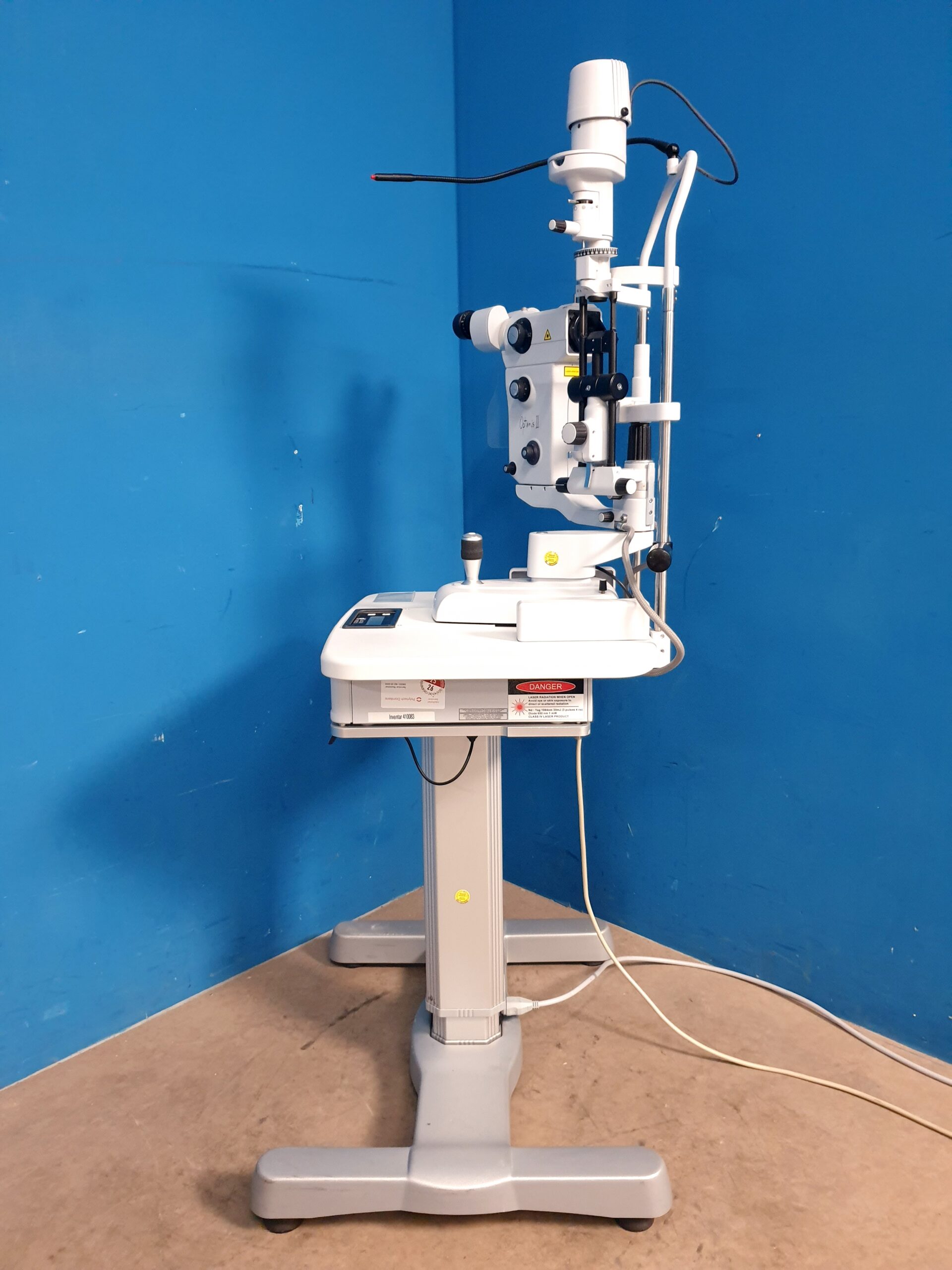 Optimis II YAG-Laser Nd (YAG)-Laser Optimis II YAG-Laser Quantel Medical Optimis II ophthalmologische Laser-Spaltlampe, thumbnail 8