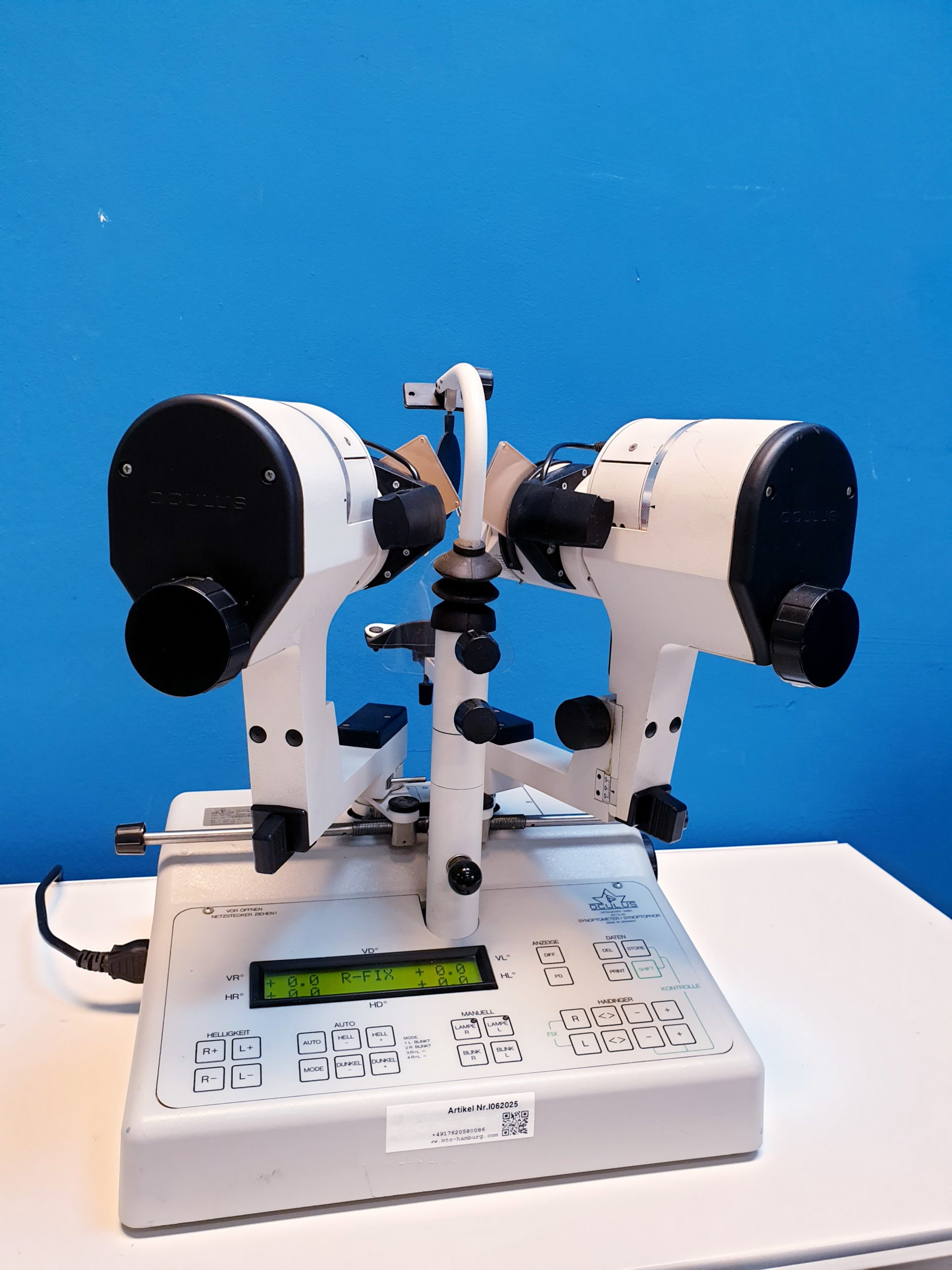 Oculus Synoptometer – Synoptophor – Opthalmic Examination thumbnail 4