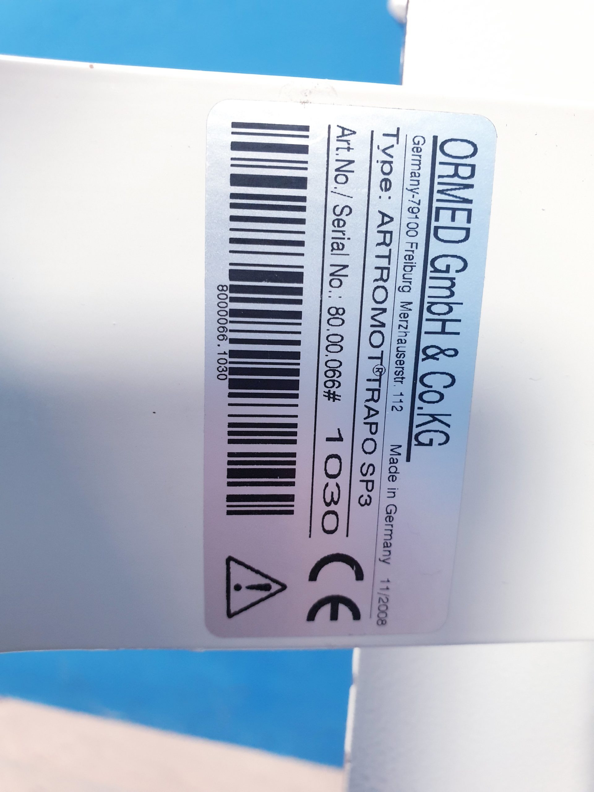 Artromot ARTROMOT SP3 – Motorisierte Bewegungsschiene für das Sprunggelenk thumbnail 18