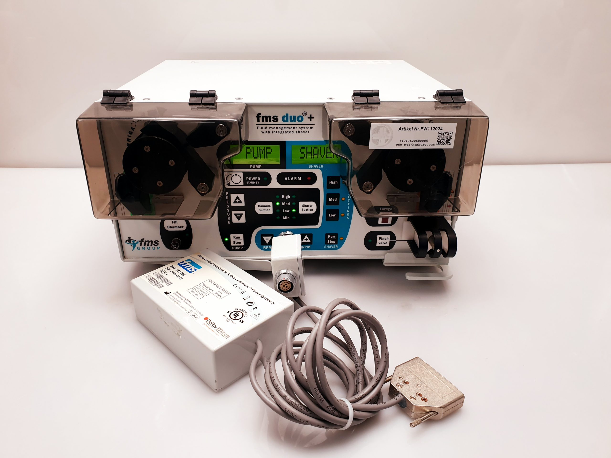 DEPUY MITEK FMS DUO + 284580 + POWERSYSTEM II Adapter 282200 — image 1 of 10