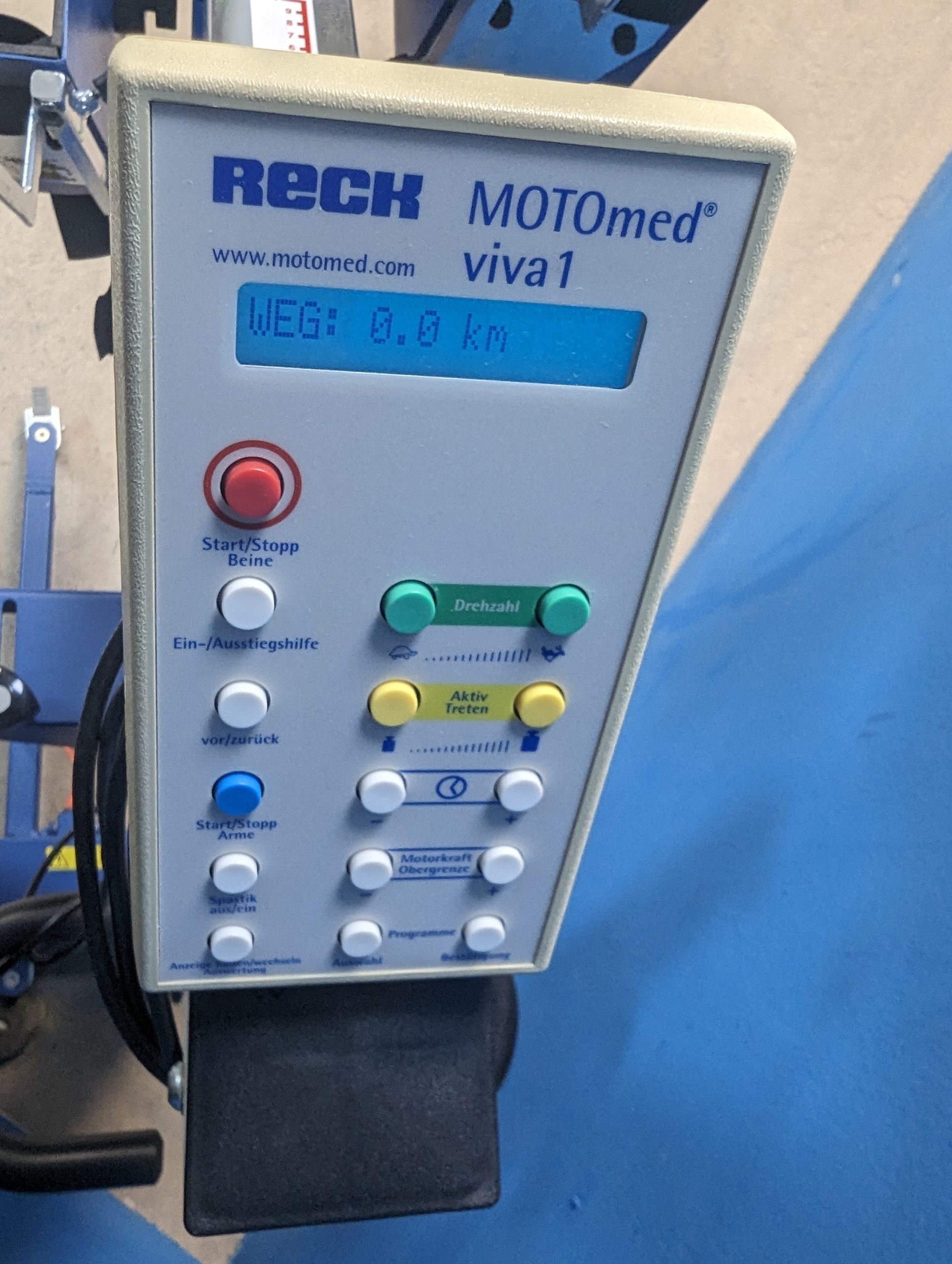 Motomed Letto Reck Motomed VIVA 1 Bewegungstrainer Bewegung im Liegen Arm- und Beintrainer thumbnail 10