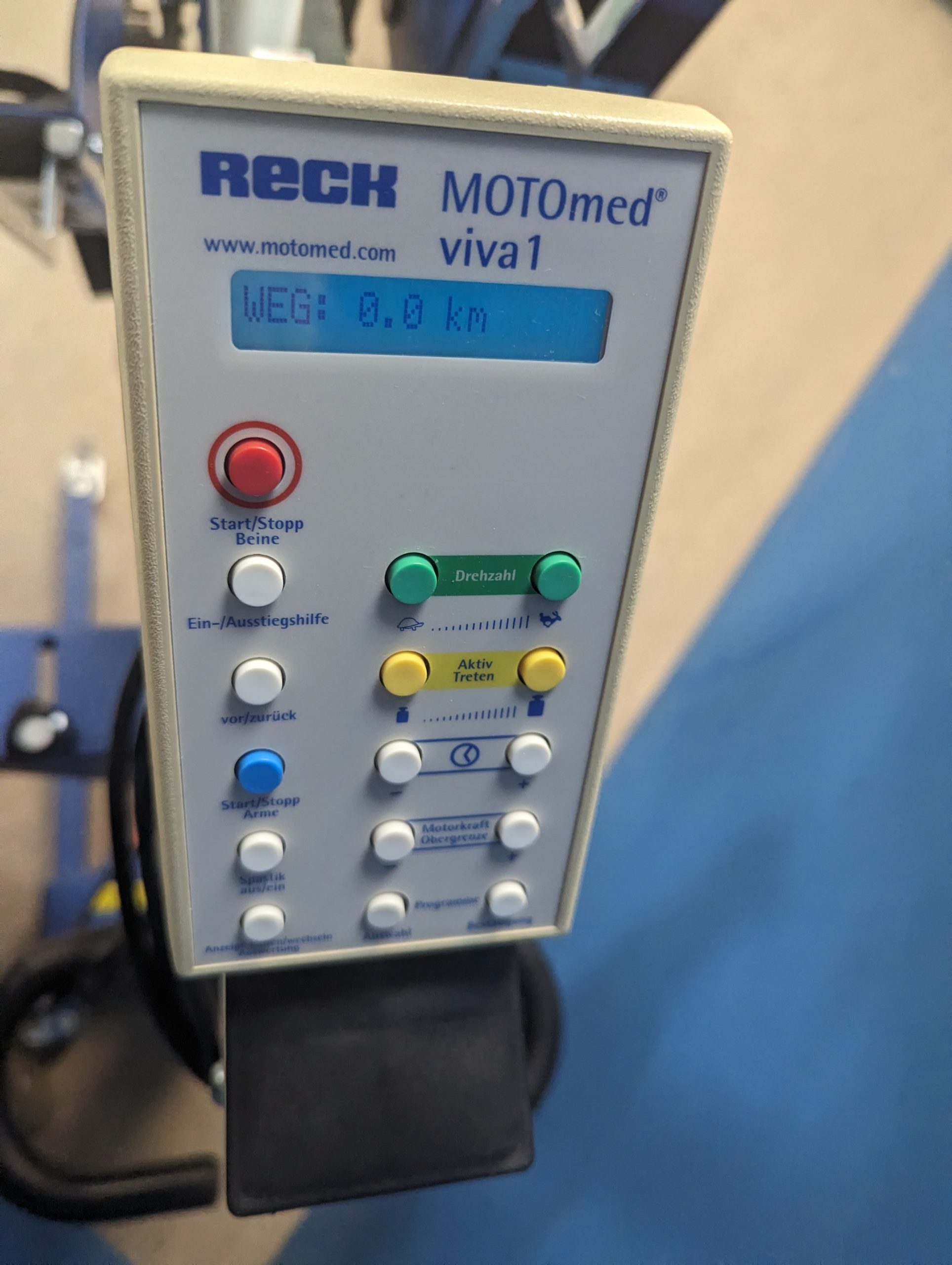 Motomed Letto Reck Motomed VIVA 1 Bewegungstrainer Bewegung im Liegen Arm- und Beintrainer thumbnail 13