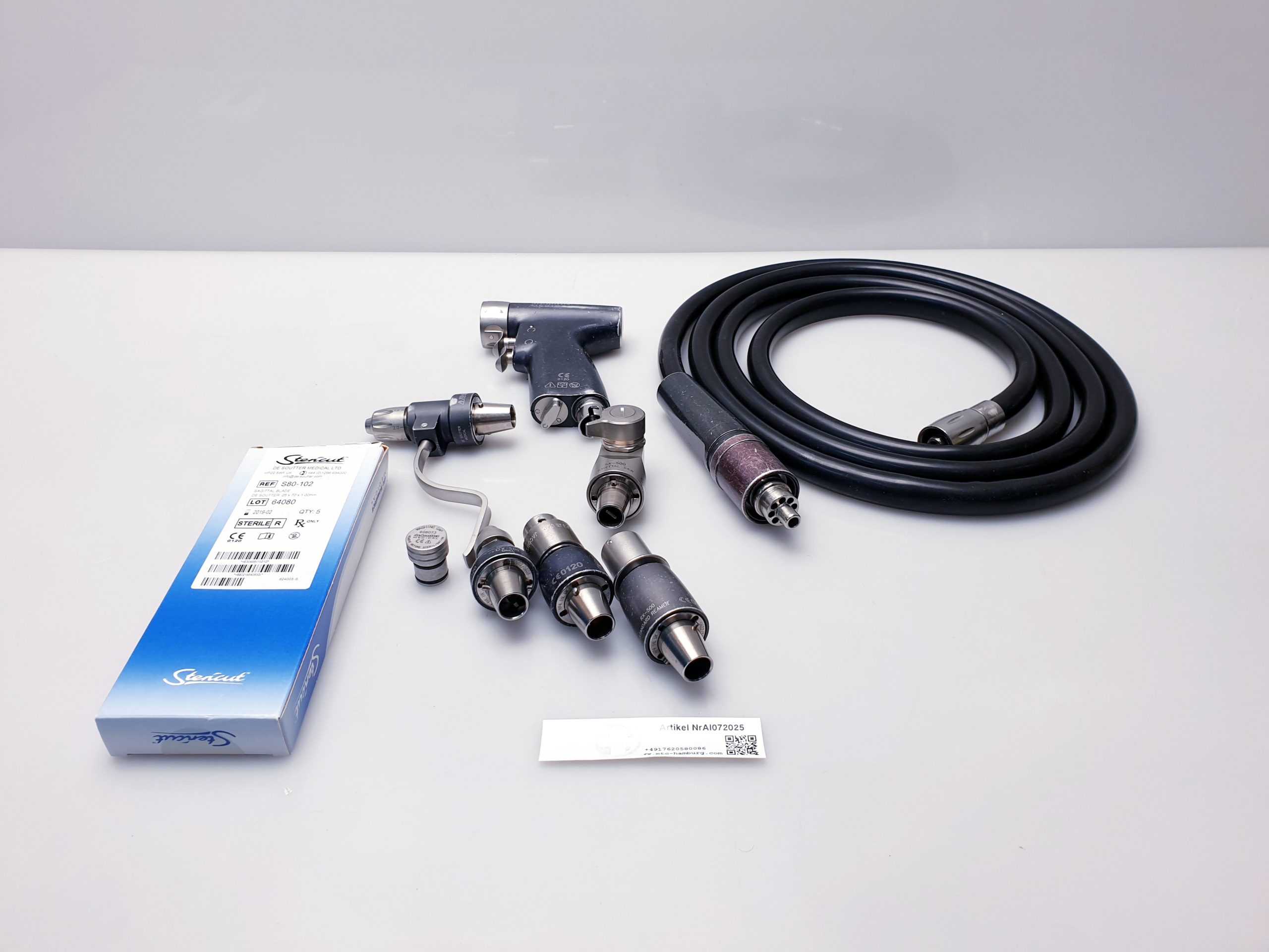 Desoutter Multidrive + RX-500 Reamer + SX-500 Sagittal Saw + WX-500 + DX-500 + …. Op Set thumbnail 2
