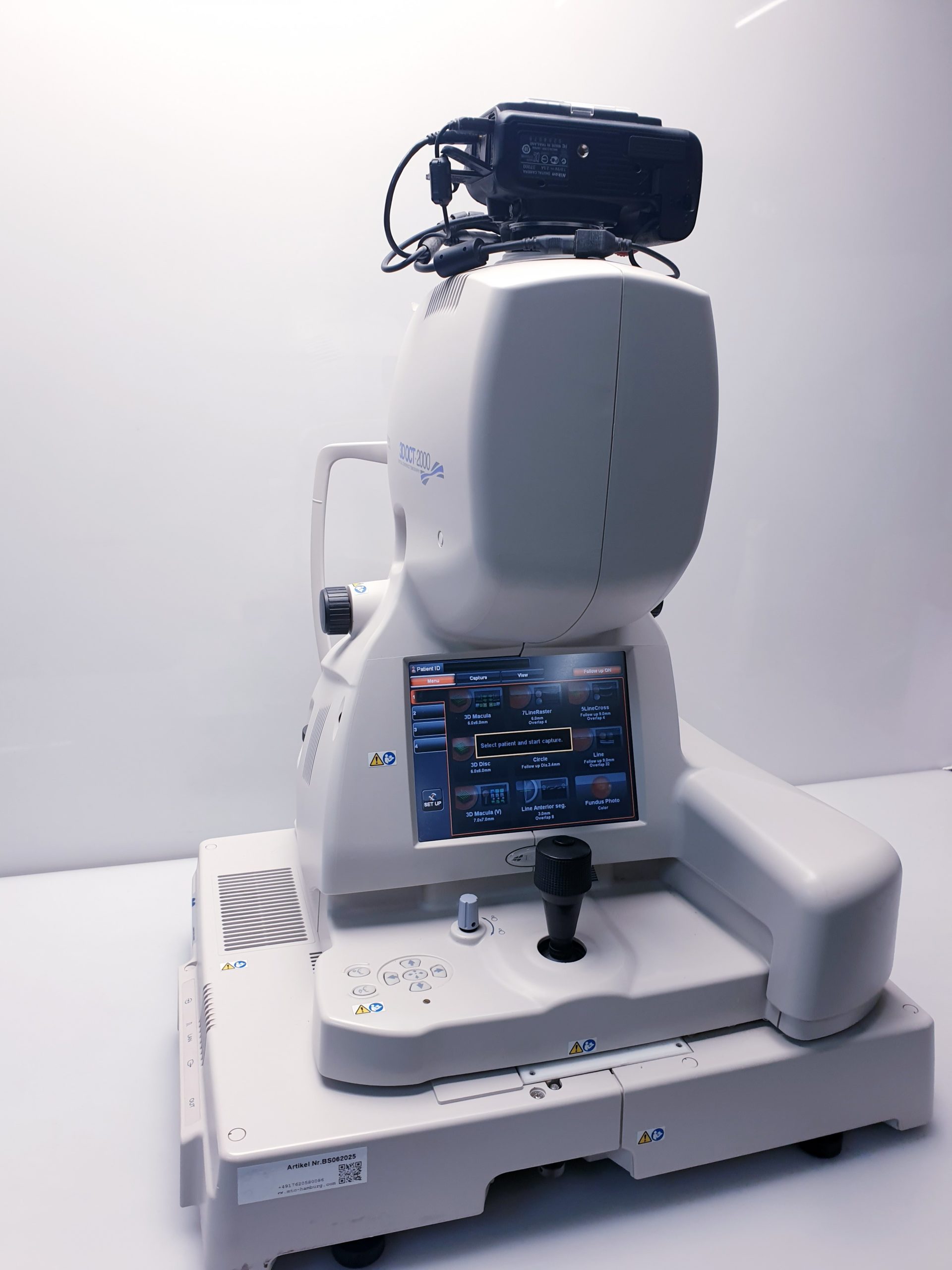 Topcon 3D OCT-2000 Optical Coherence Tomography thumbnail 6