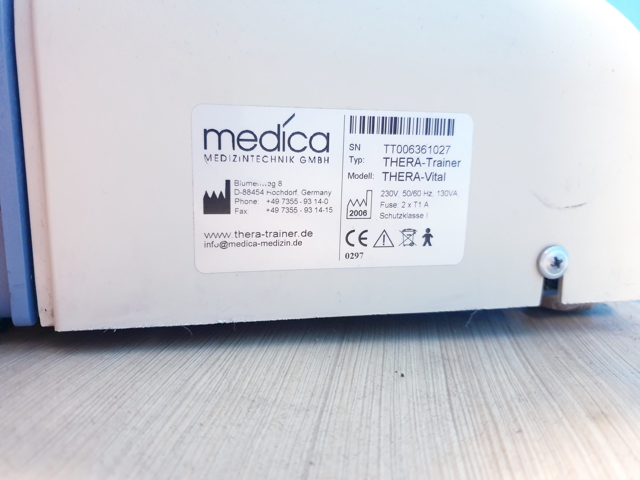 Medica Thera-Vital Beintrainer Bewegungstrainer mit Farbdisplay thumbnail 3