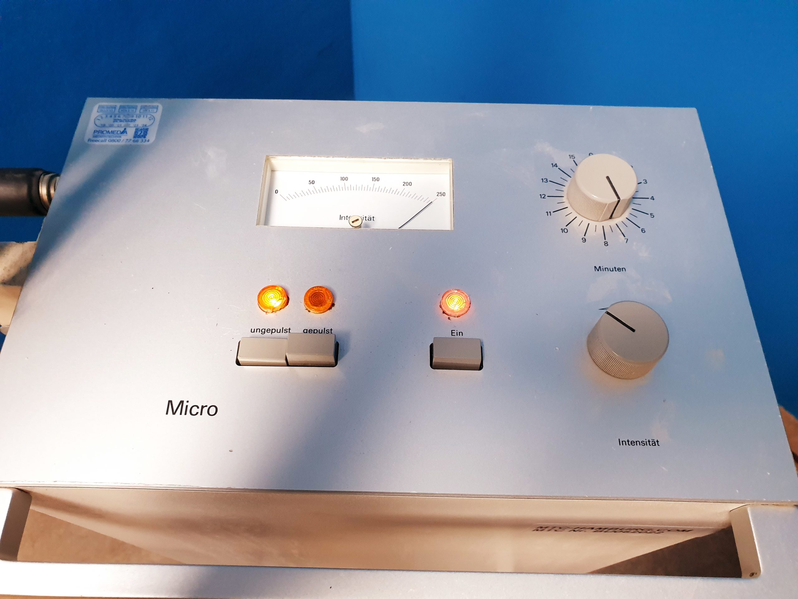 Zimmer MICRO 2 Mikrowellen-Therapiegerät — image 1 of 6