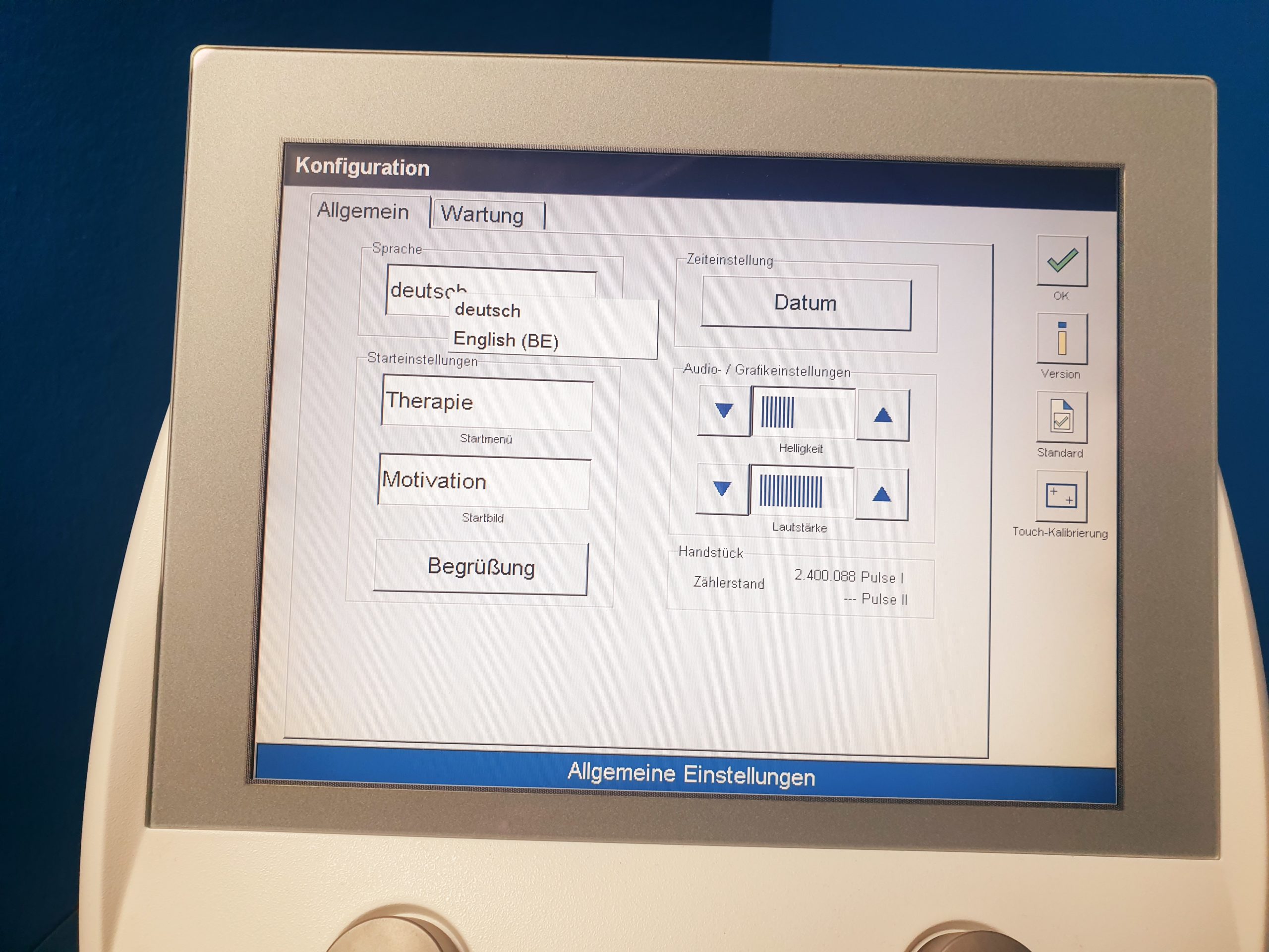 Zimmer Elektromedizin enPulsPro radialen Stoßwellentherapie 1.0 Pneumatische Pulsationstherapie thumbnail 2