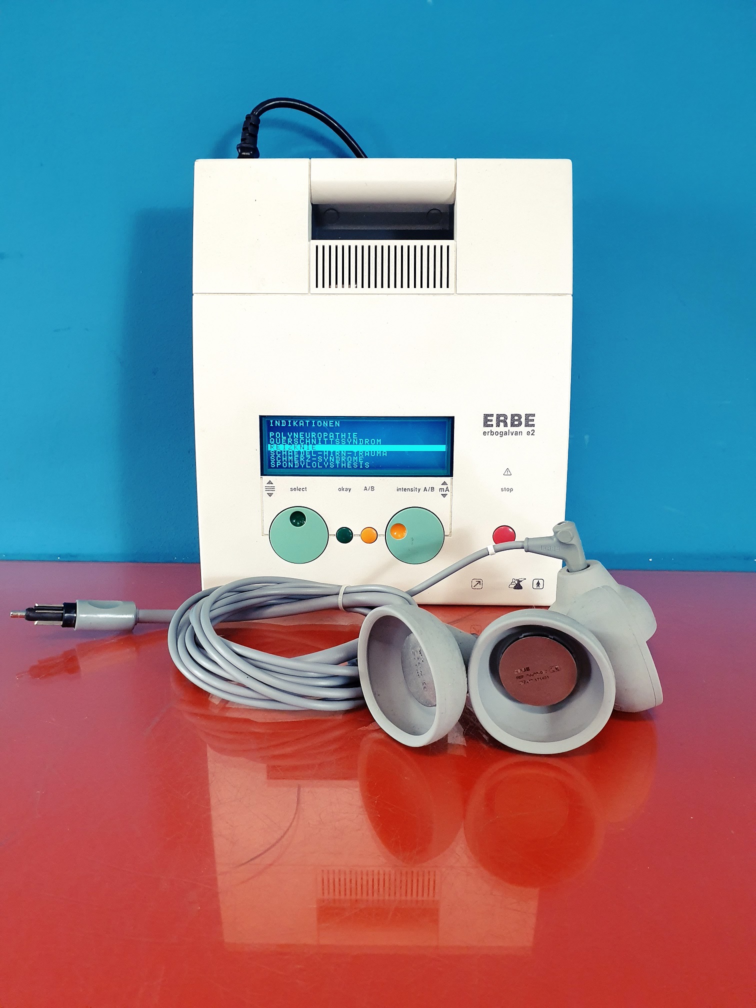 ERBE erbogalvan e2 10525-022 Elektrotherapiegerät mit Zubehör thumbnail 3