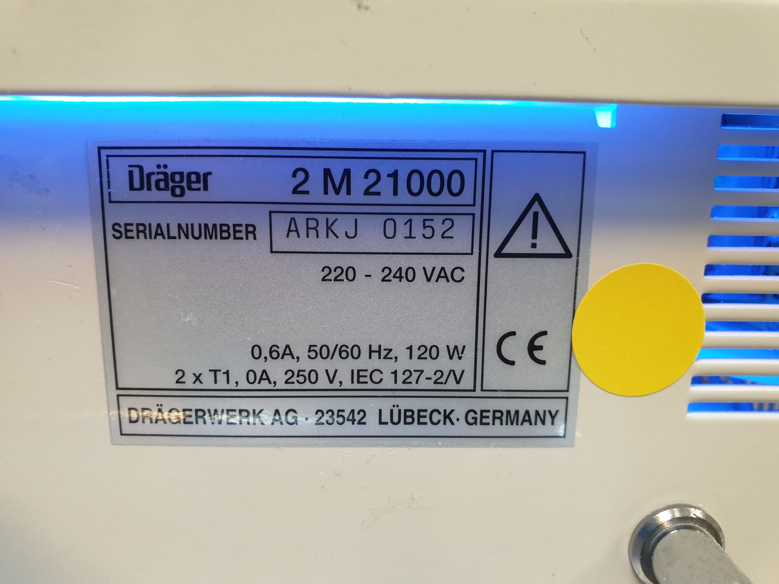 Dräger Photo-Therapy 4000 Neonatal Photo-therapy Unit thumbnail 12