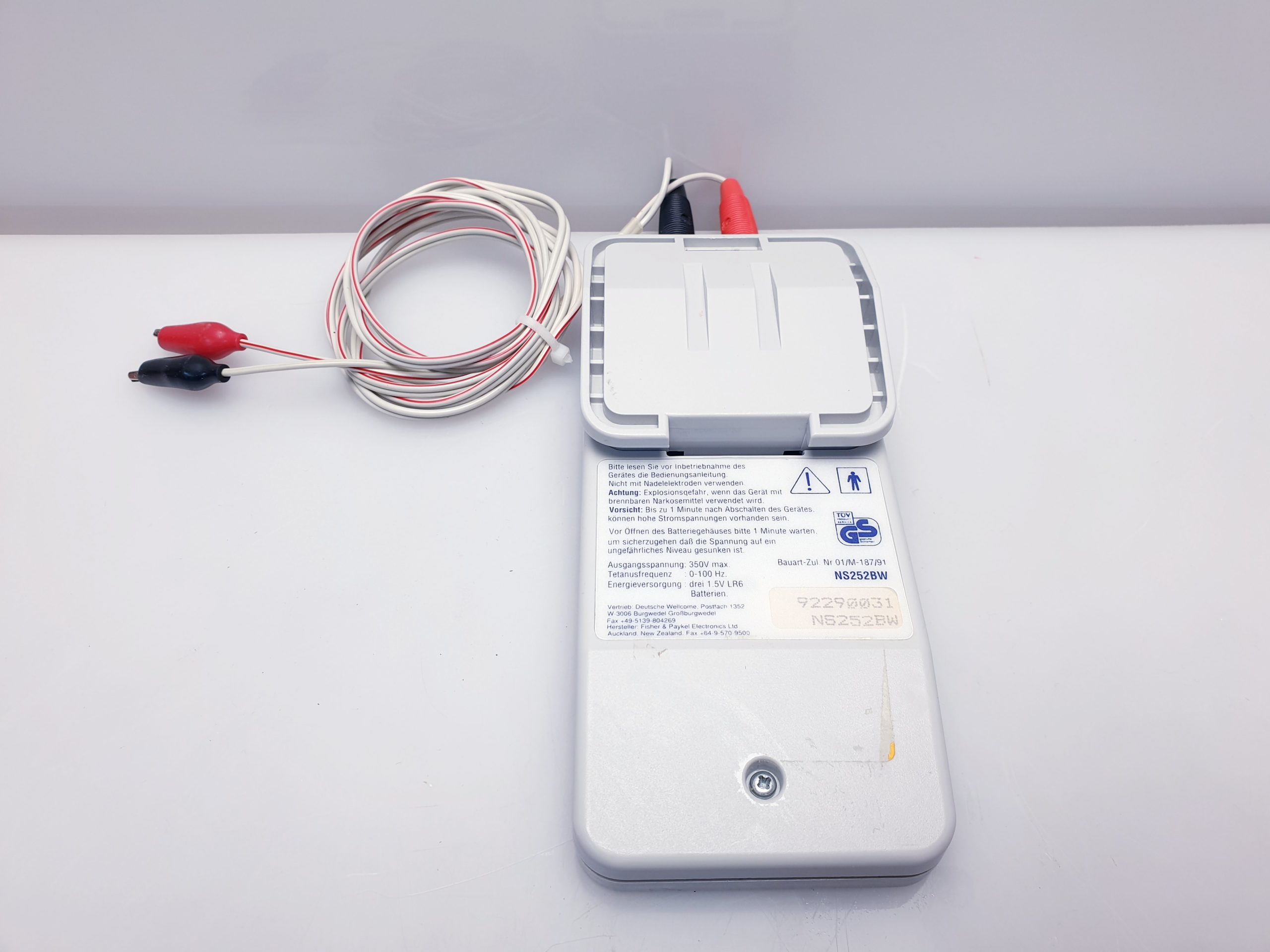 Fisher & Paykel Innervator NS 252 Neuro Nerven Stimulator Diagnos Nerve Stimulator thumbnail 5