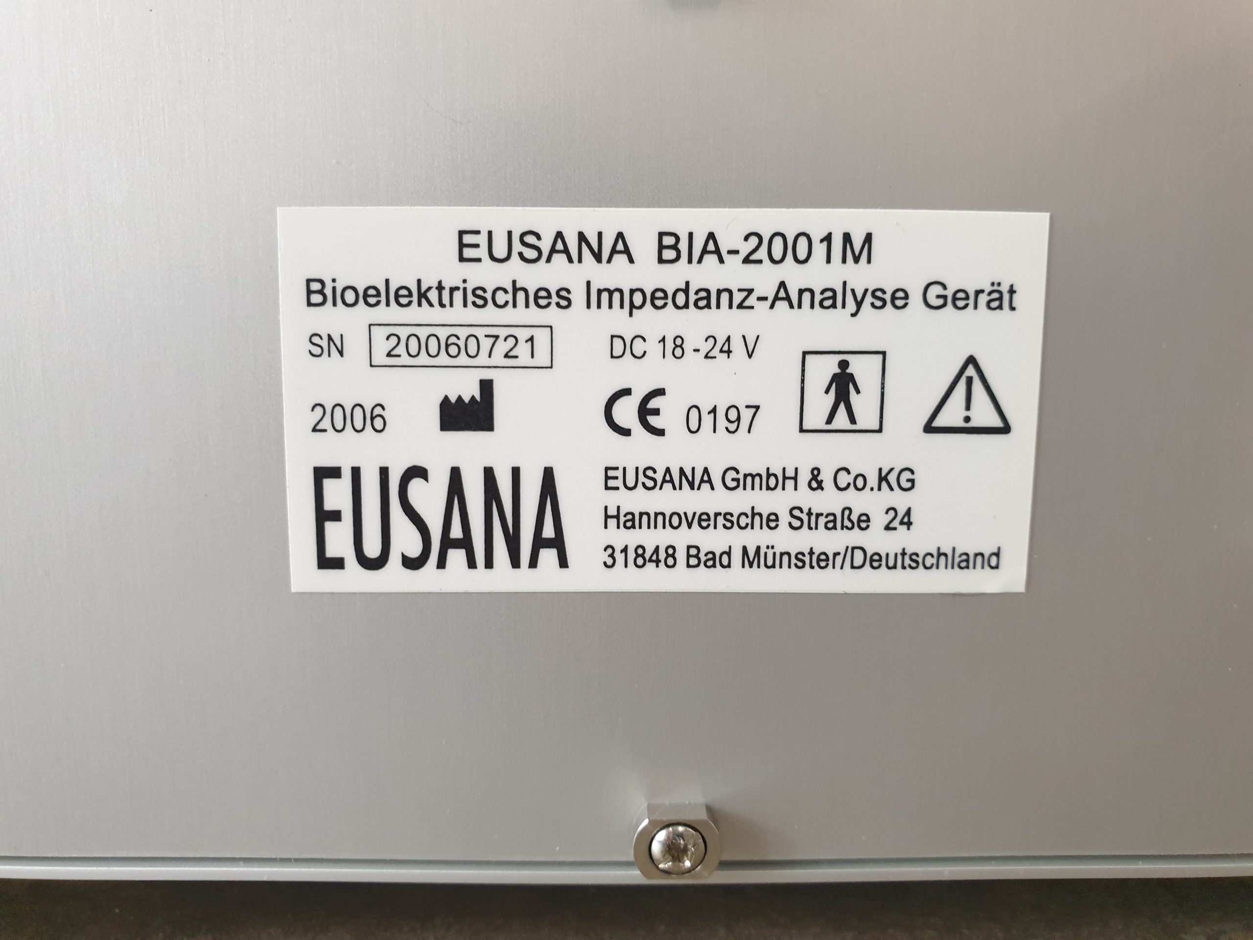 Eusana BIA 2001 Bioresonanz Regumed Bioresonanzgerät Analysegerät für Körper mit Software thumbnail 5