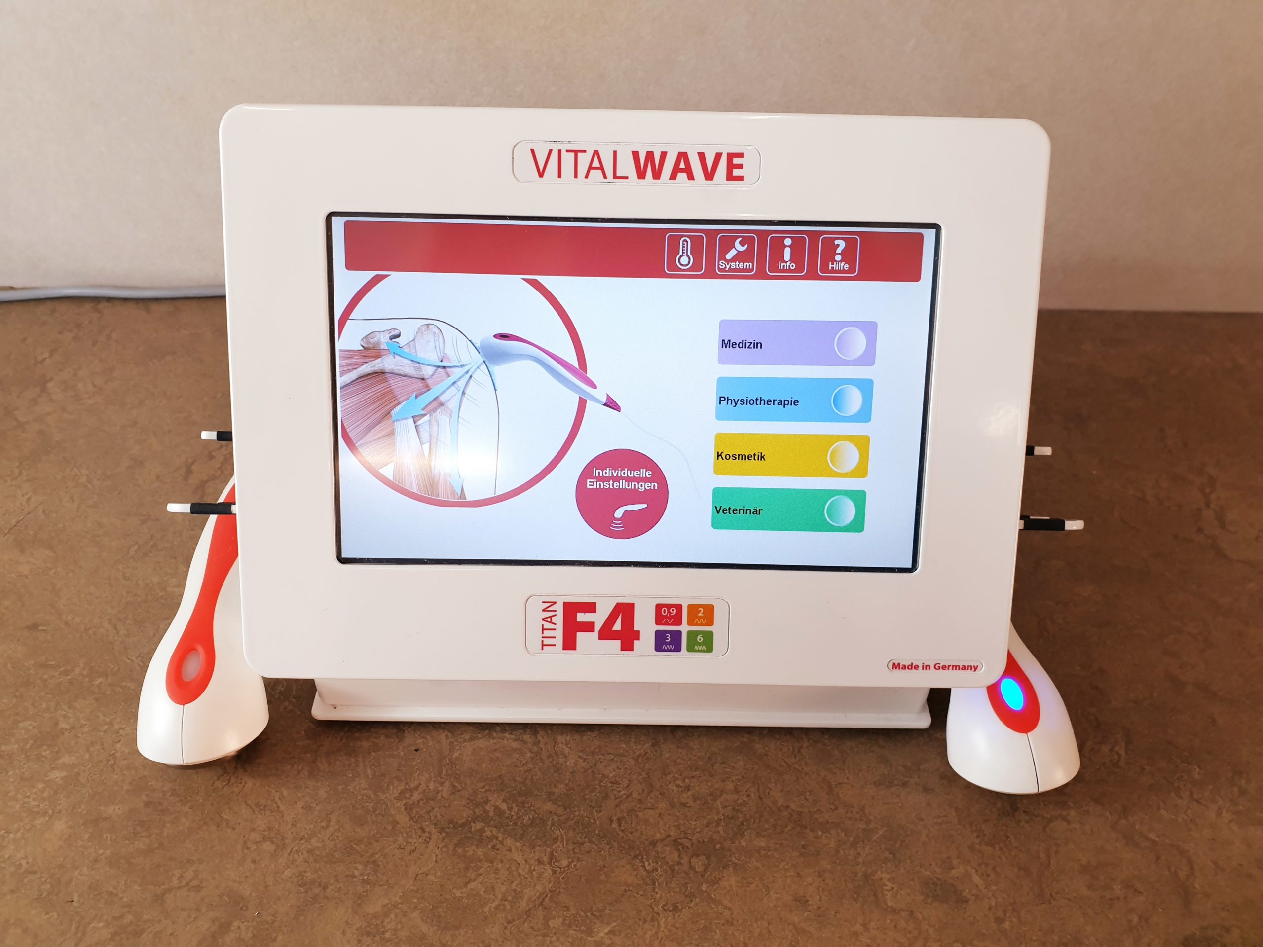 VITAL WAVE TITAN F4 Ultraschallgerät V-Sonic Vital Wave Titan F4 Ultraschalltherapiegerät — image 1 of 5