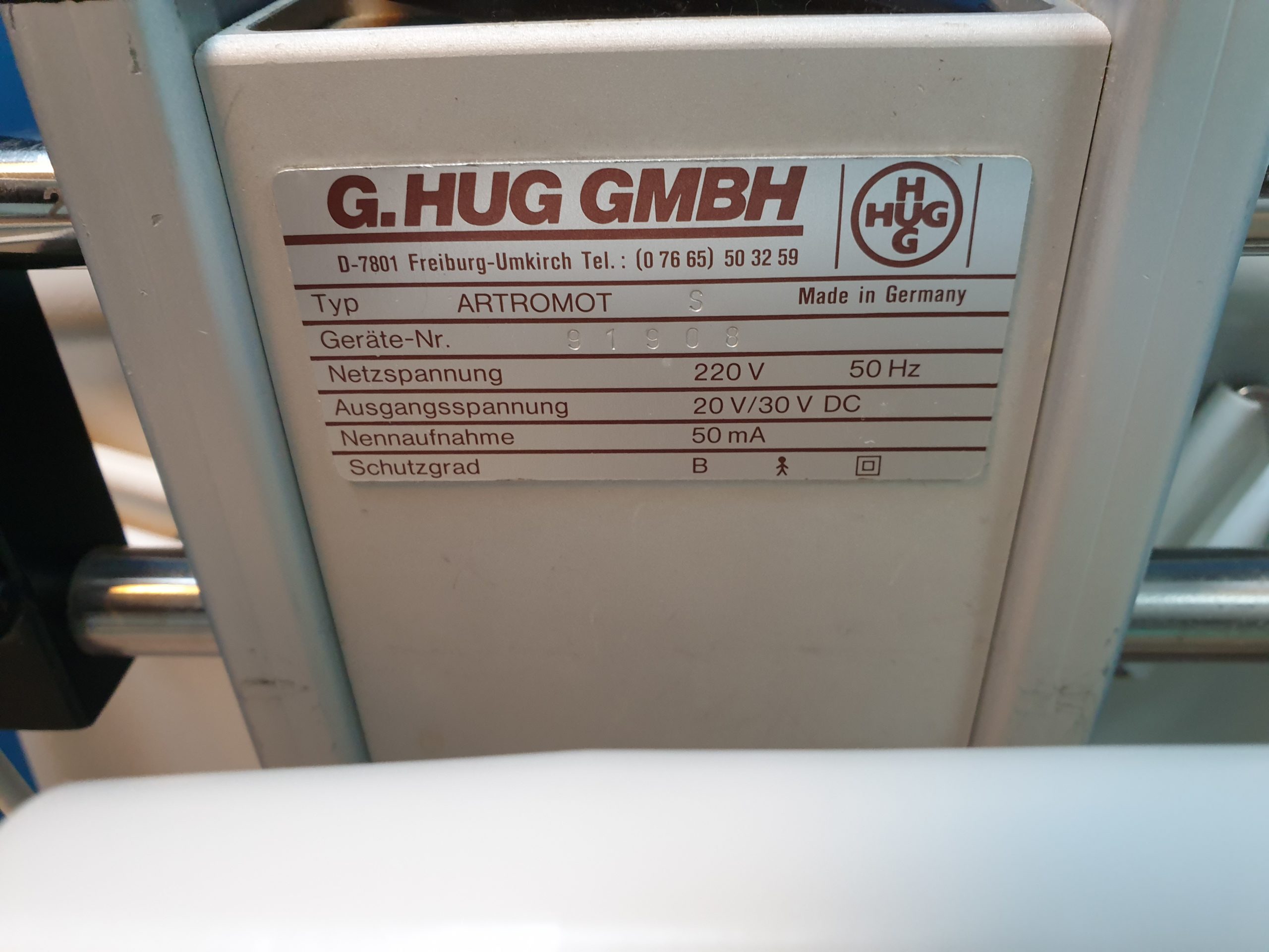 Artromot CPM Motorschine für die Schulter Schulterstuhl Schulterbewegungsschiene thumbnail 16