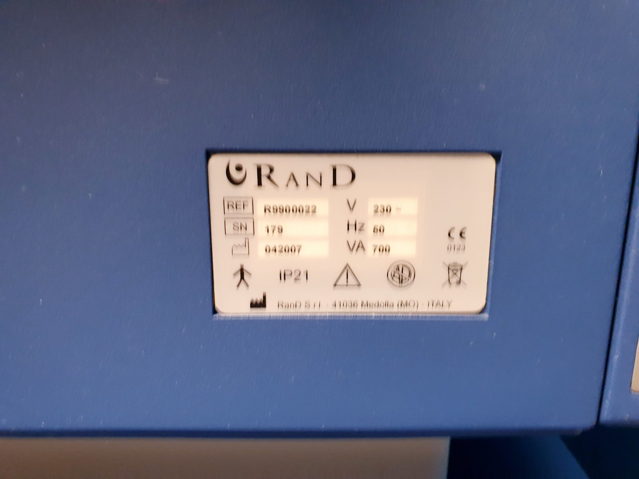 Rand R9900022 Performer LRT Therapie Gerät thumbnail 13