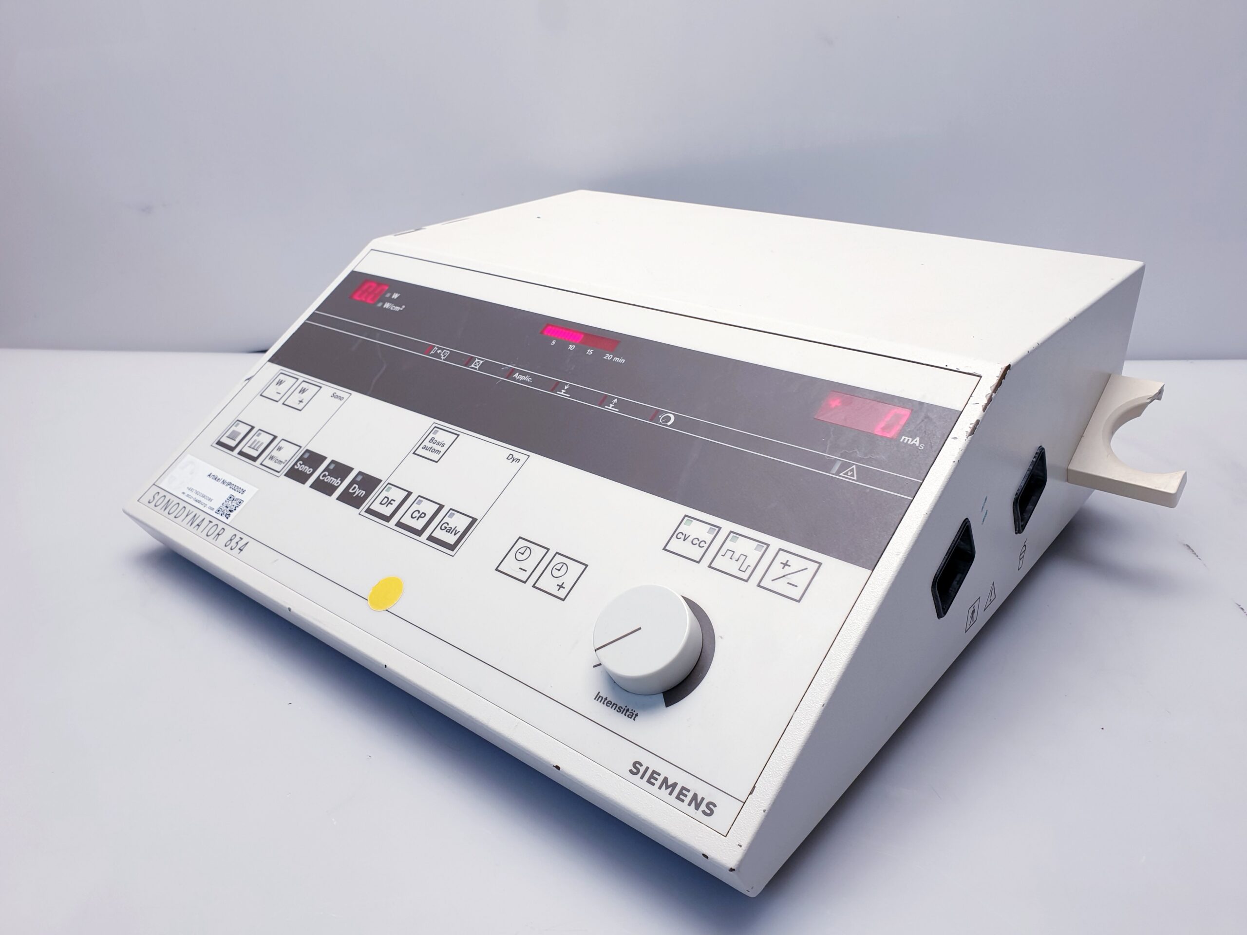 Siemens SONODYNATOR 834 + NEOSERV 824 Therapiegerät thumbnail 2