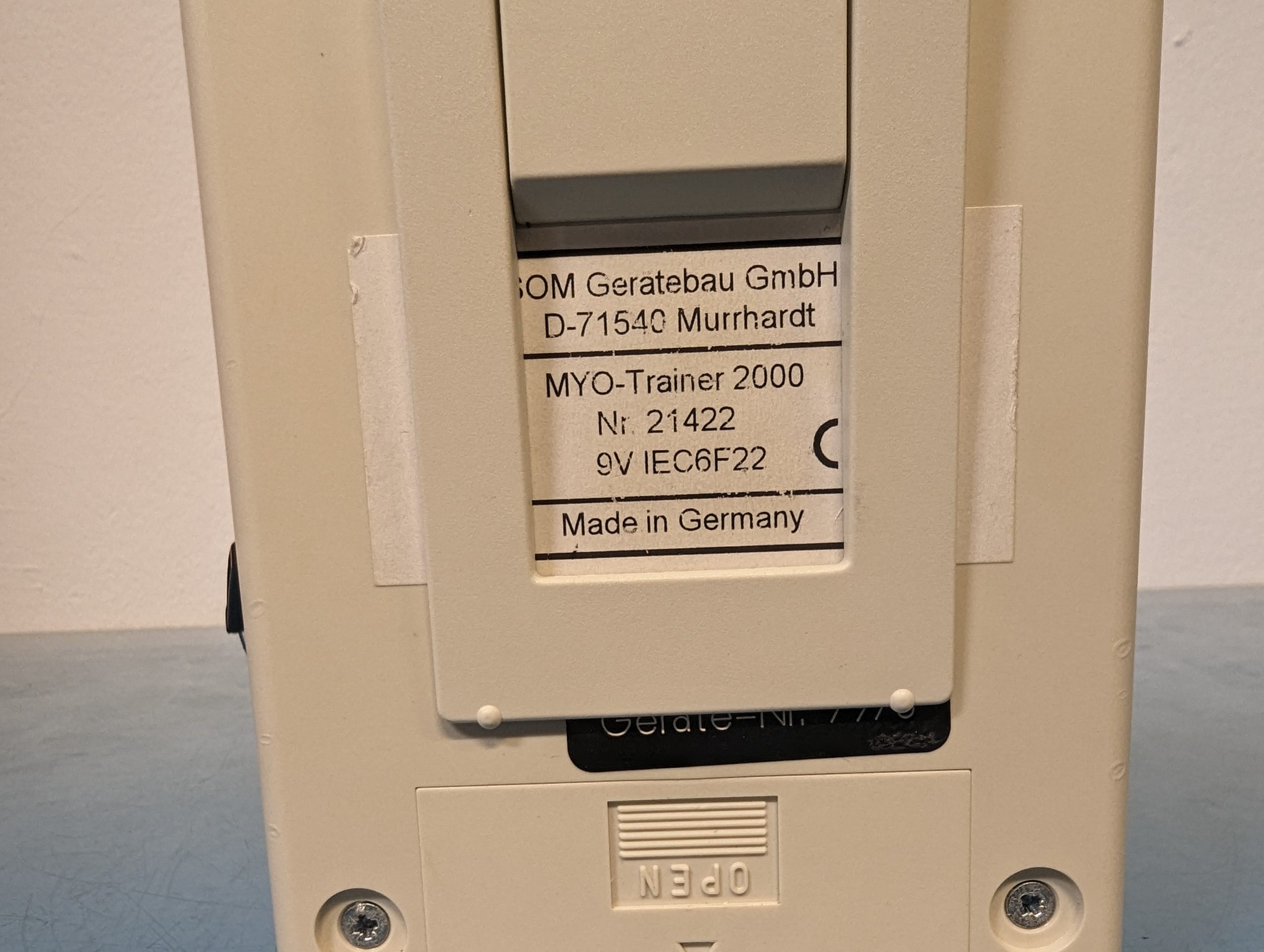 MYO-Trainer 2000 – SOM Biofeedback thumbnail 10