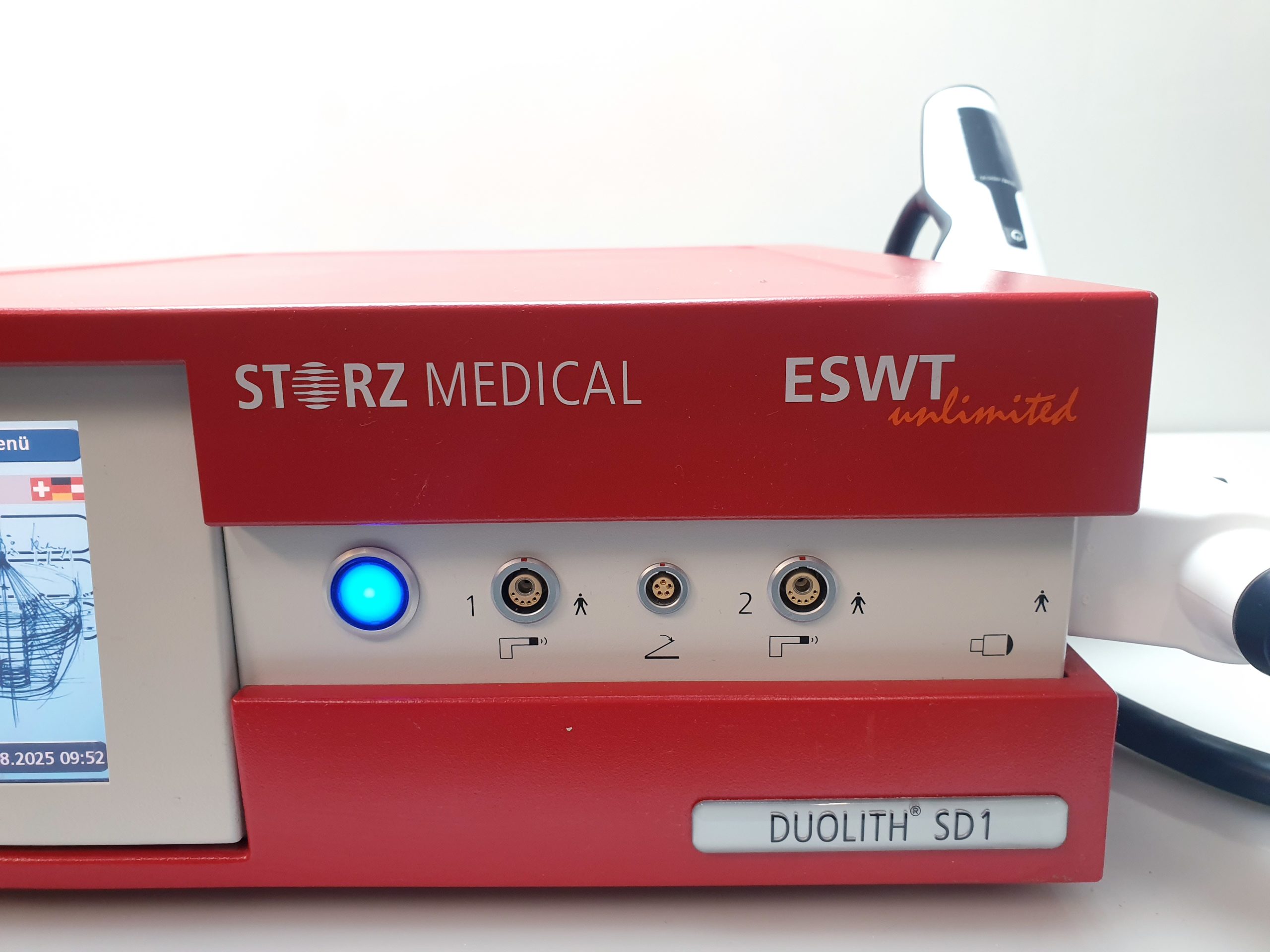 Karl Storz Duolith SD1 ESWT Unlimited – Stosswellentherapie Gerät thumbnail 4