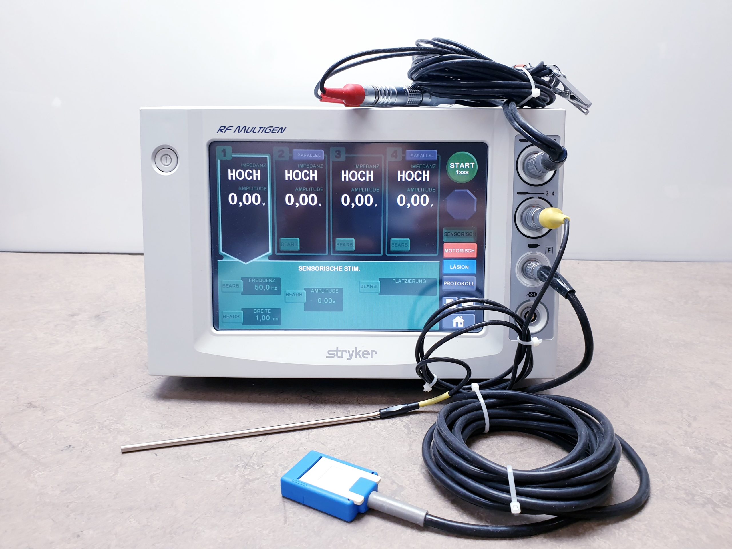 Stryker RF MultiGen 0406-900-000 Ineterventional Spine Generator + Zubehör — image 1 of 11