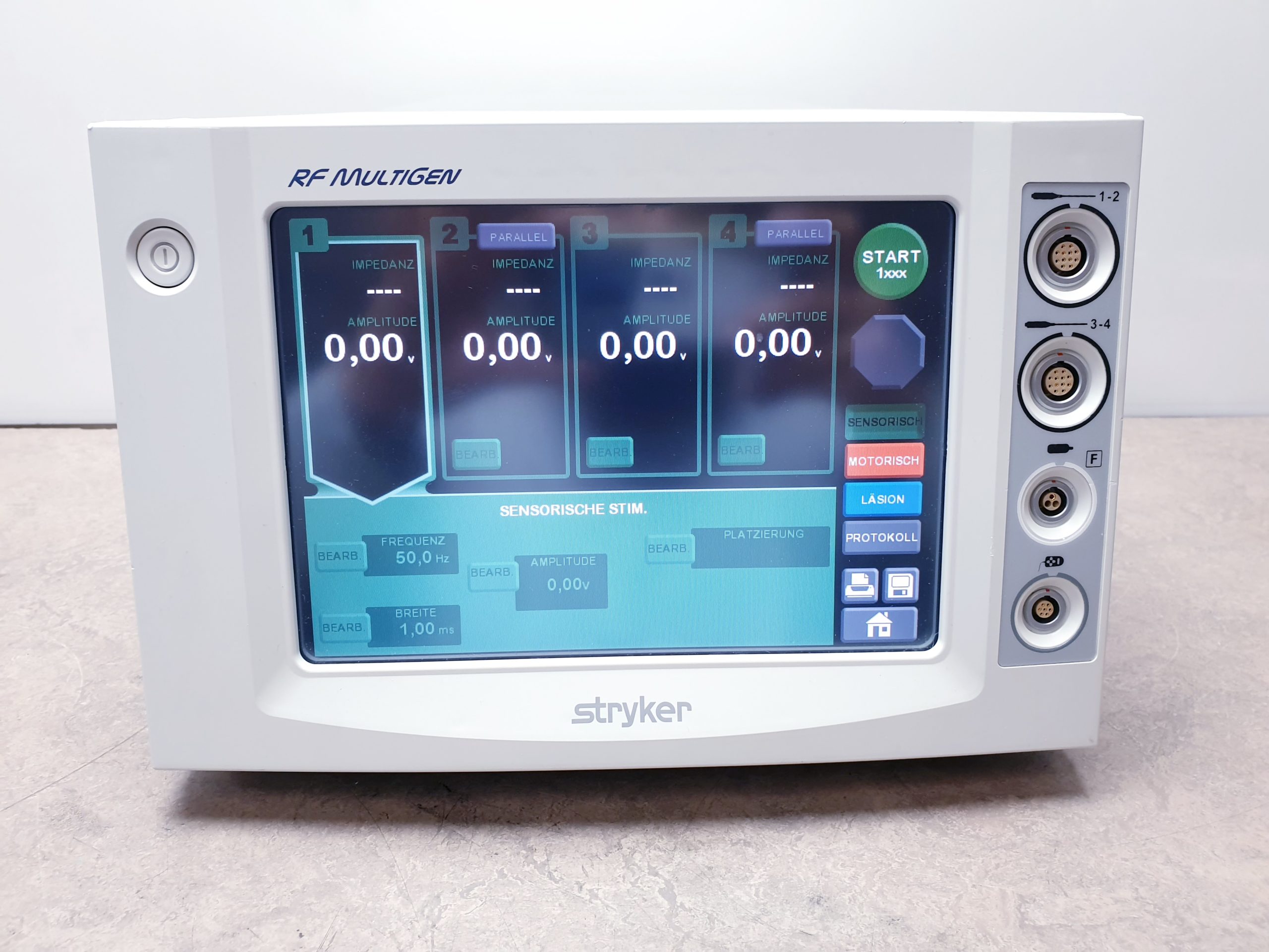 Stryker RF MultiGen 0406-900-000 Ineterventional Spine Generator + Zubehör thumbnail 7