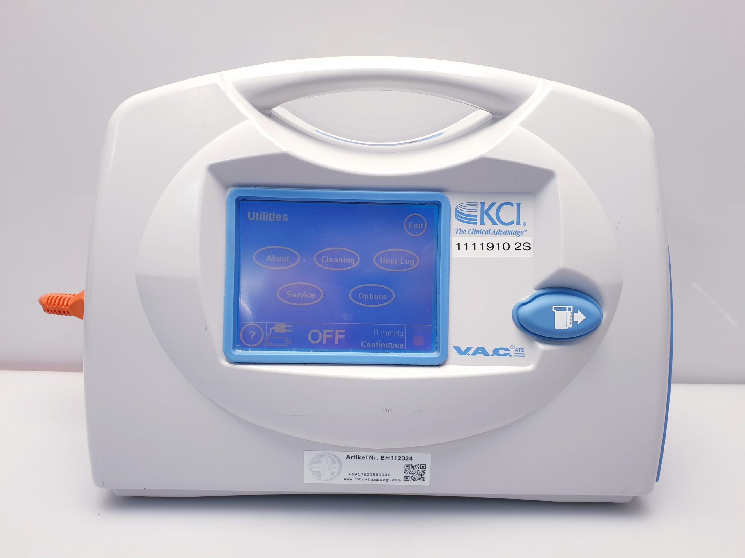 KCI V.A.C. ATS Unterdruck-Wundtherapiesystem — image 1 of 9