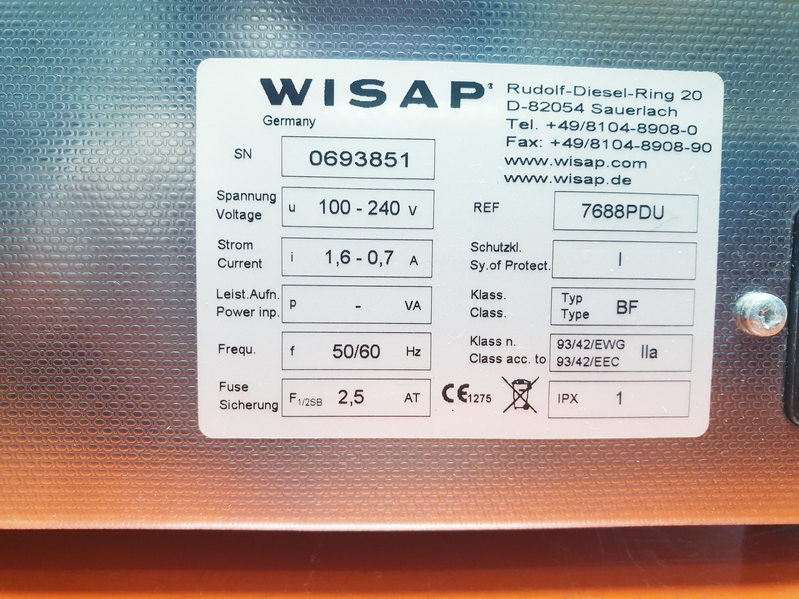 Wisap REF 7688 PDU 7688PDU thumbnail 4