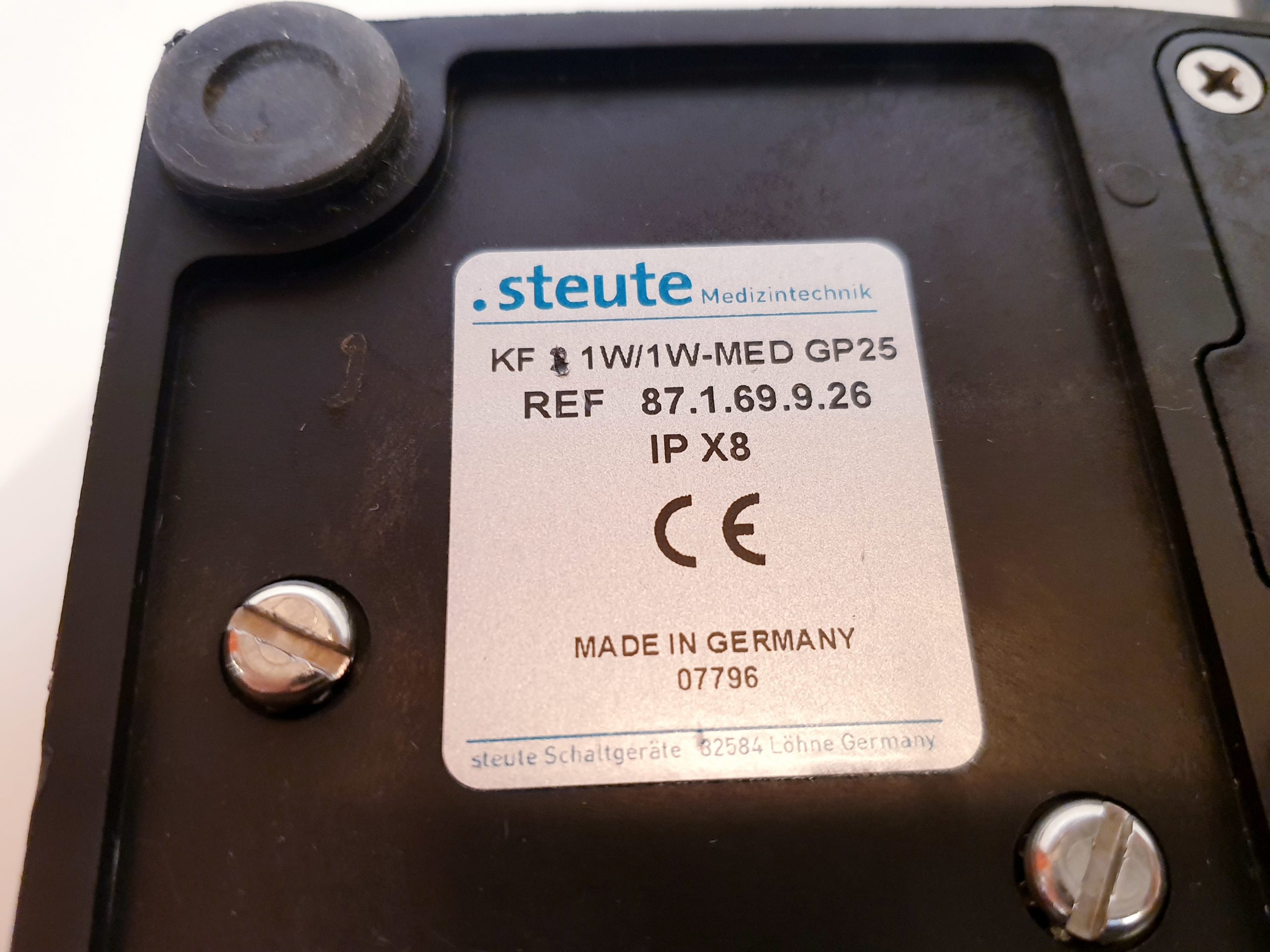 Siemens Steute arcadis standard Fußpedal Für C bogen thumbnail 10