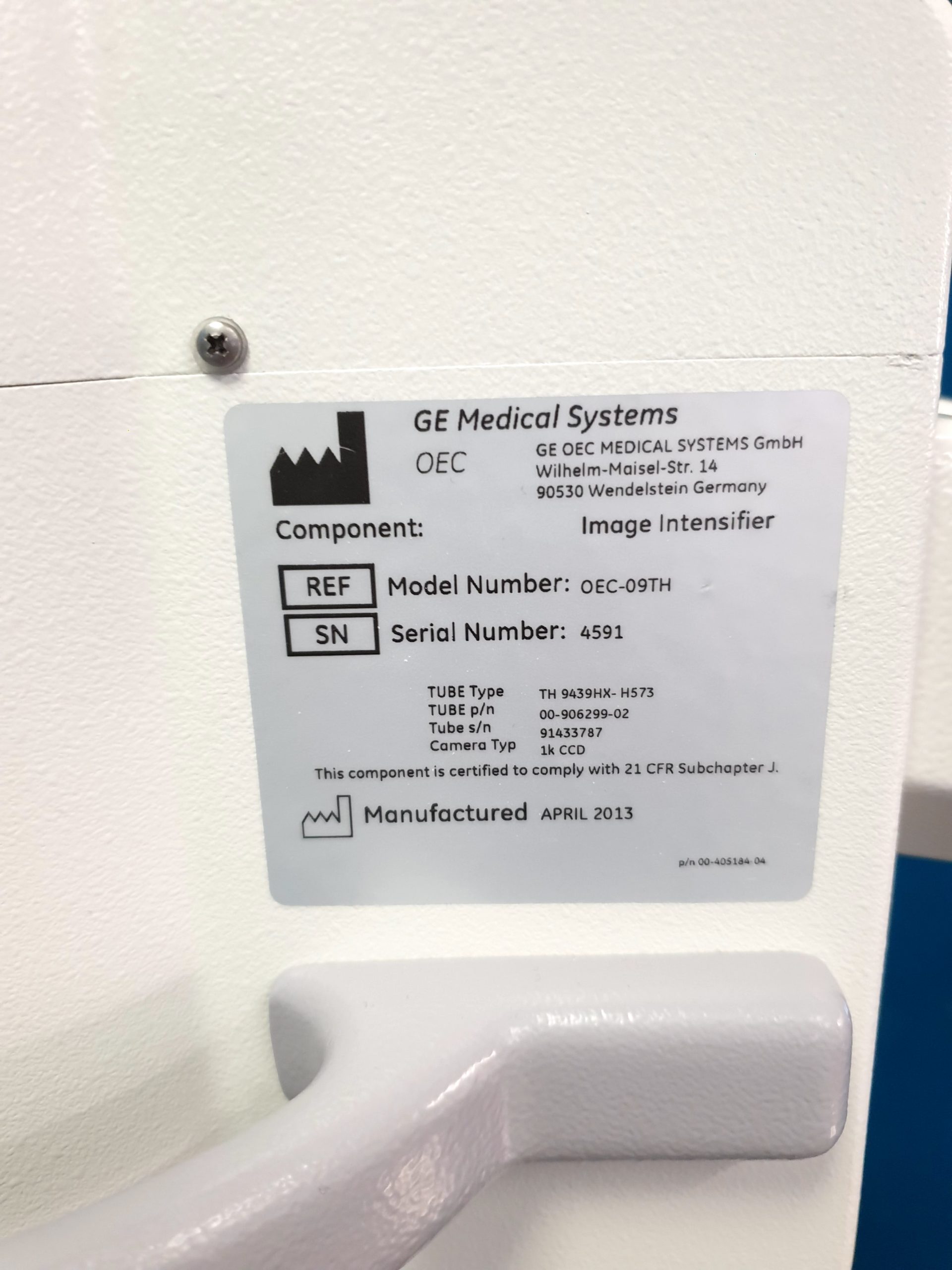 GE OEC 7900 Compact Plus Fluorostar C Arm thumbnail 11