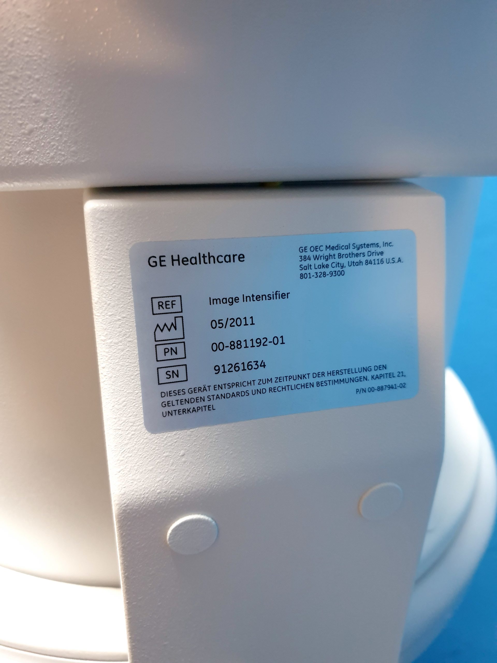 GE OEC 9900 Elite C-Bogen ge healthcare image intensifier thumbnail 9