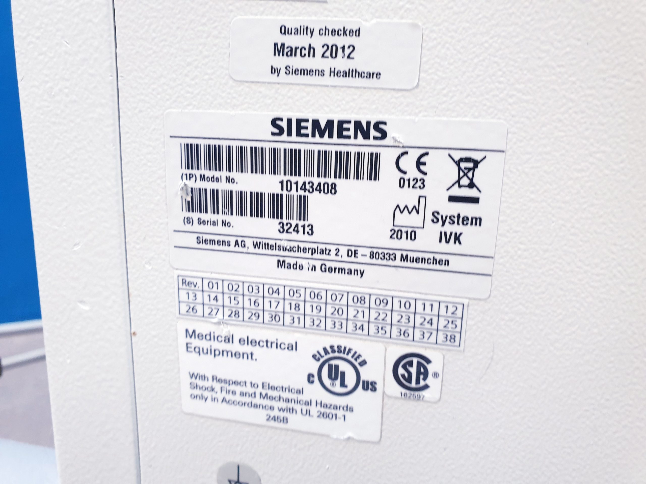 Siemens ARCADIS Avantic C-Bogen C Arm – DOM 2012 thumbnail 17