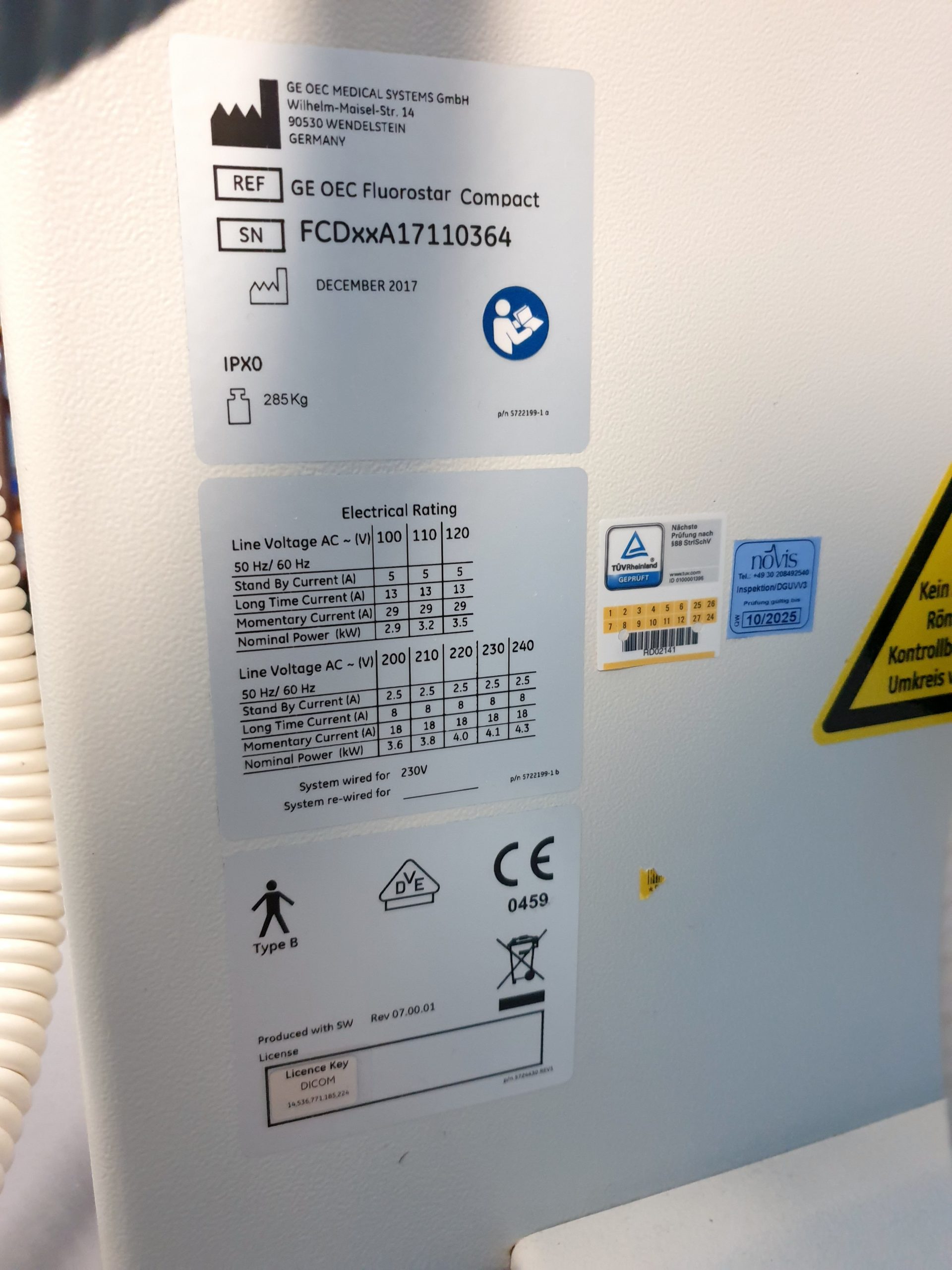 GE OEC 7900 Fluorostar Compact C-Bogen 1 K thumbnail 23