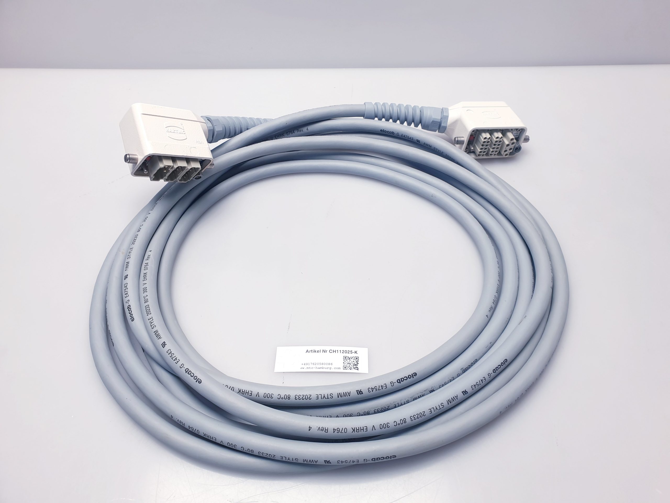 Harting Han + elocab-g e47543 Verbindungskabel- c Arm Kabel — image 1 of 11